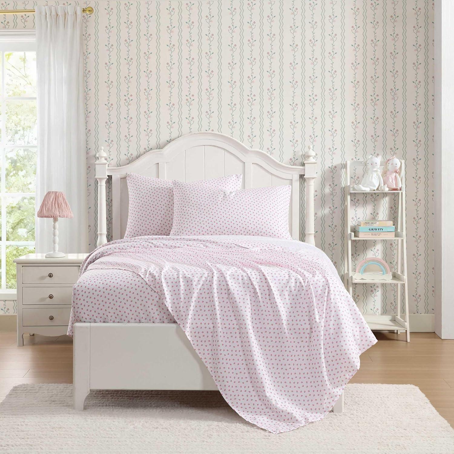 Laura Ashley Laura Ashley Kids Cozy Printed Sheet Sets