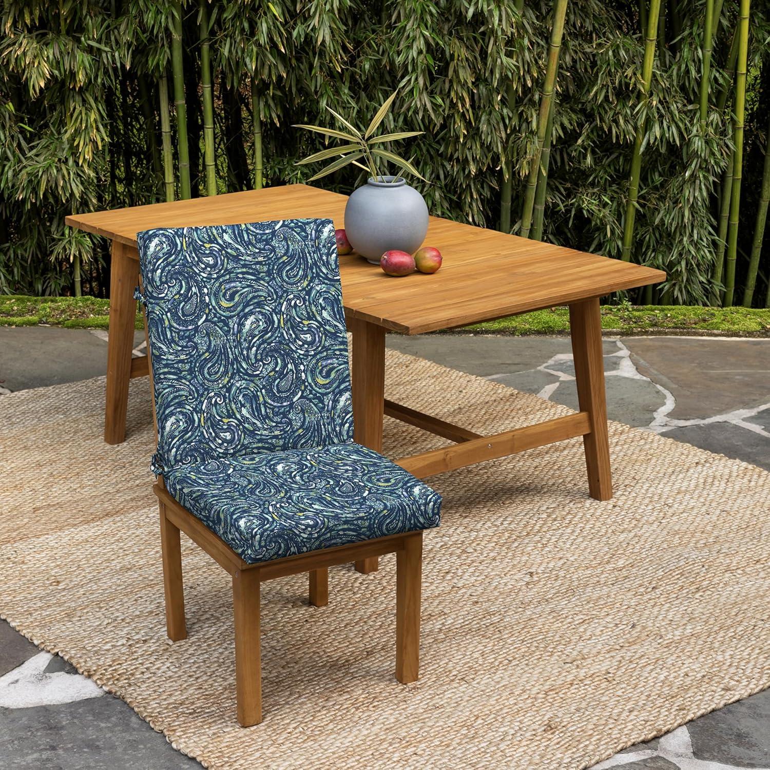 Outdoor 3.5'' Dining Chair Seat / Back Cushion