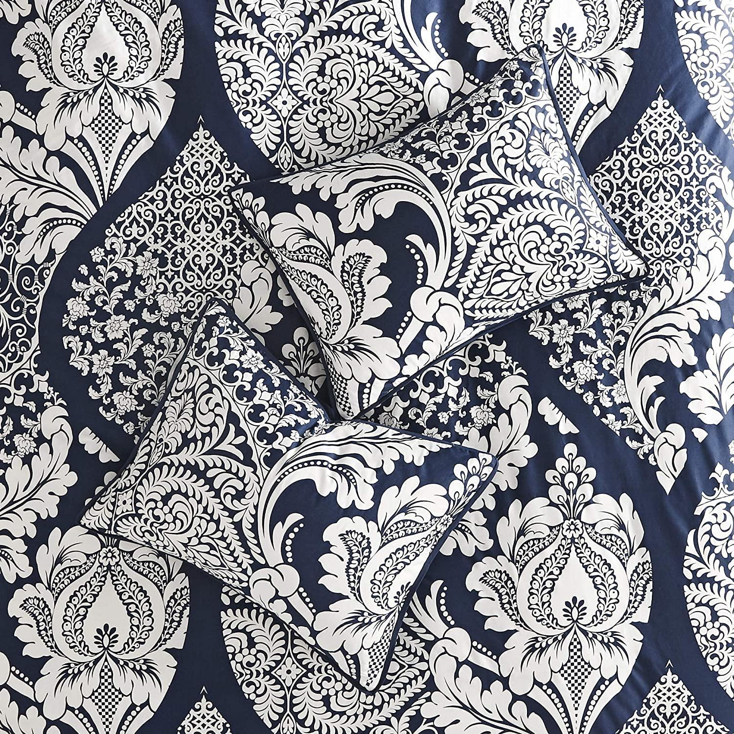 Madison Park Vienna 7 Piece Cotton Printed Comforter Set