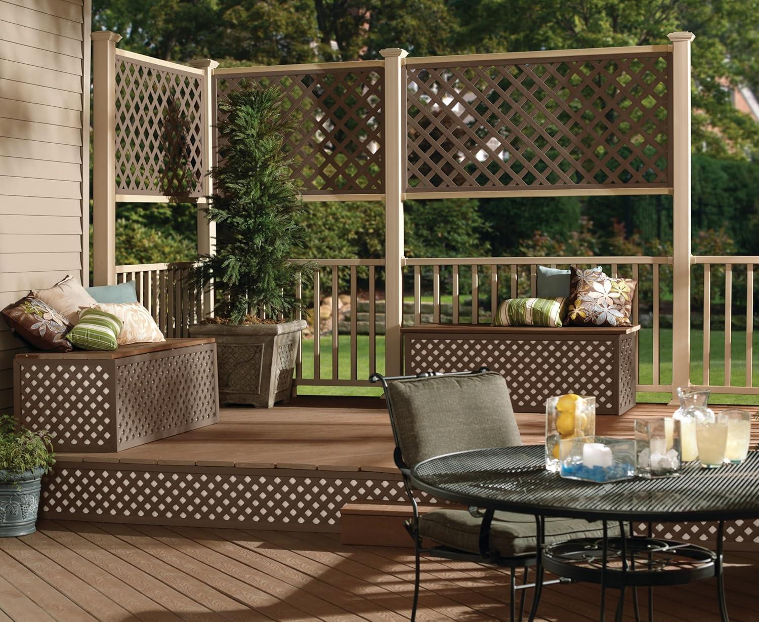 Barrette Outdoor Living Vinyl Lattice Panel