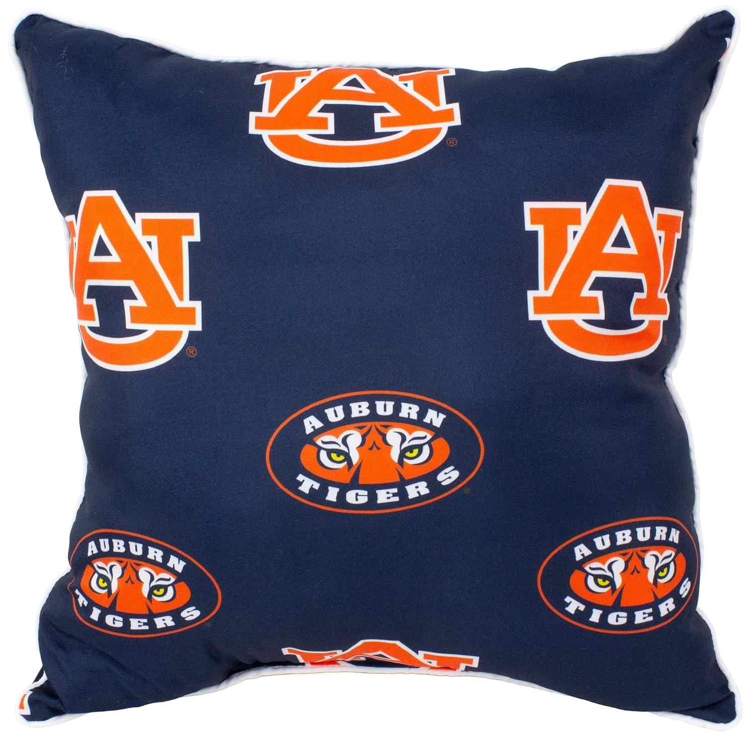 College Covers NCAA Cotton Reversible Throw Pillow (Set of 2)