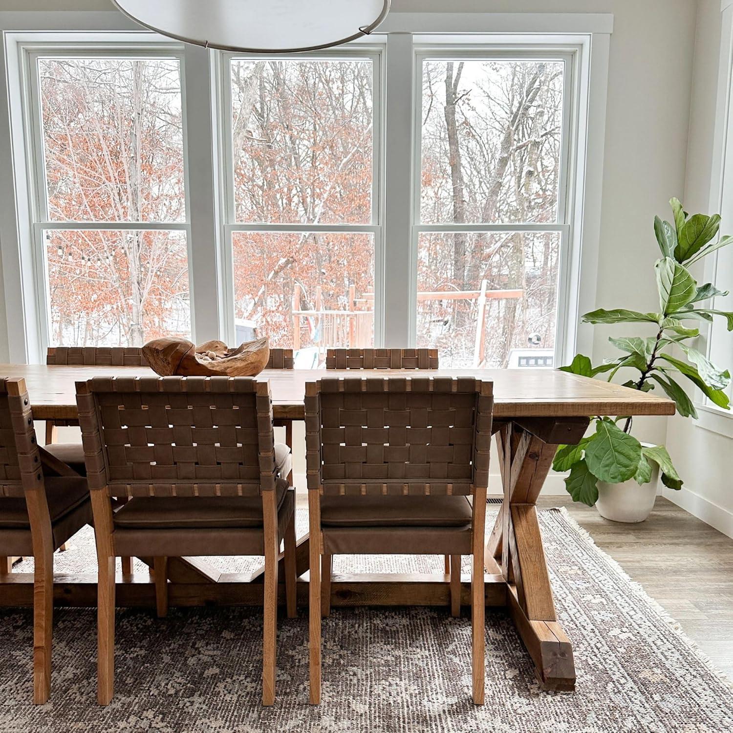 Nathan James Upholstered Stool