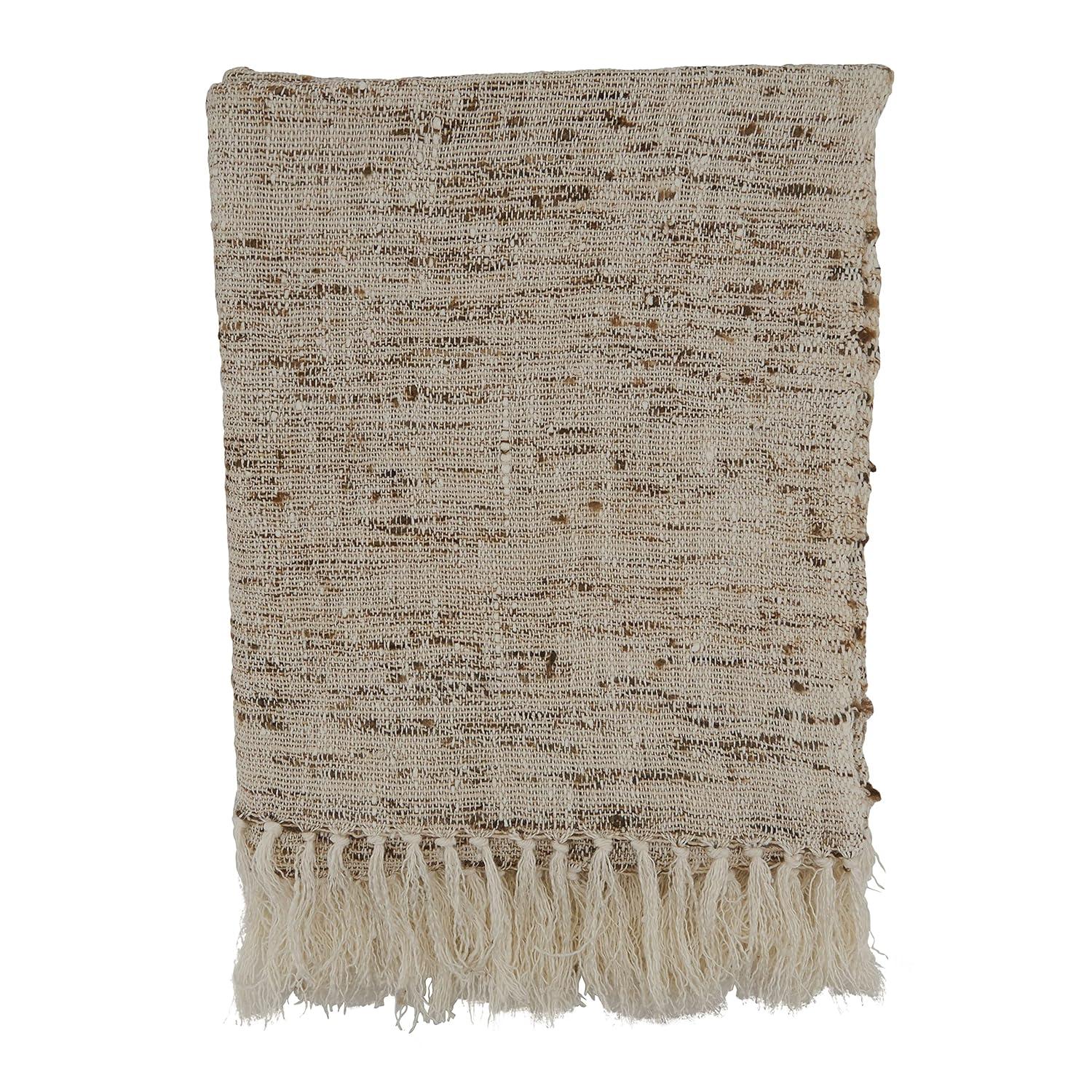 Gaia Hand Woven Throw Blanket