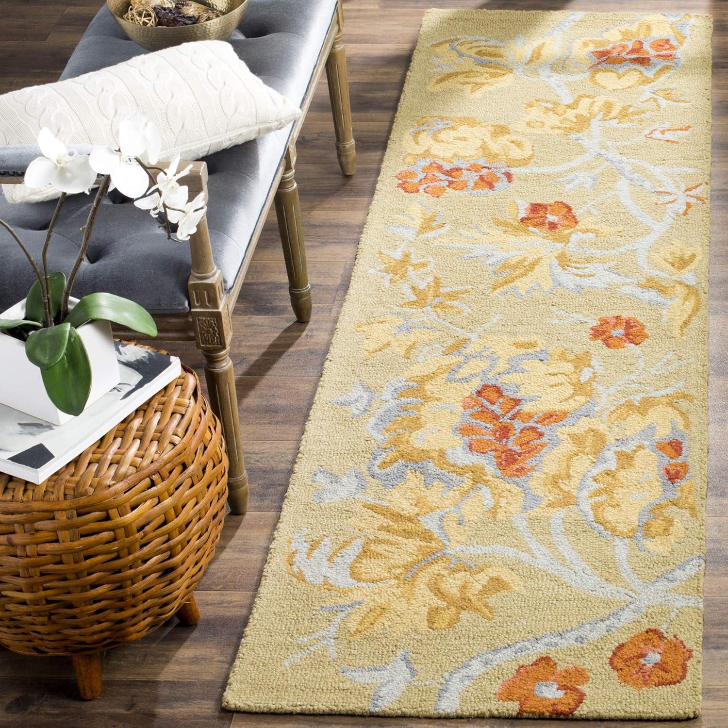 Blossom BLM922 Hand Hooked Area Rug  - Safavieh