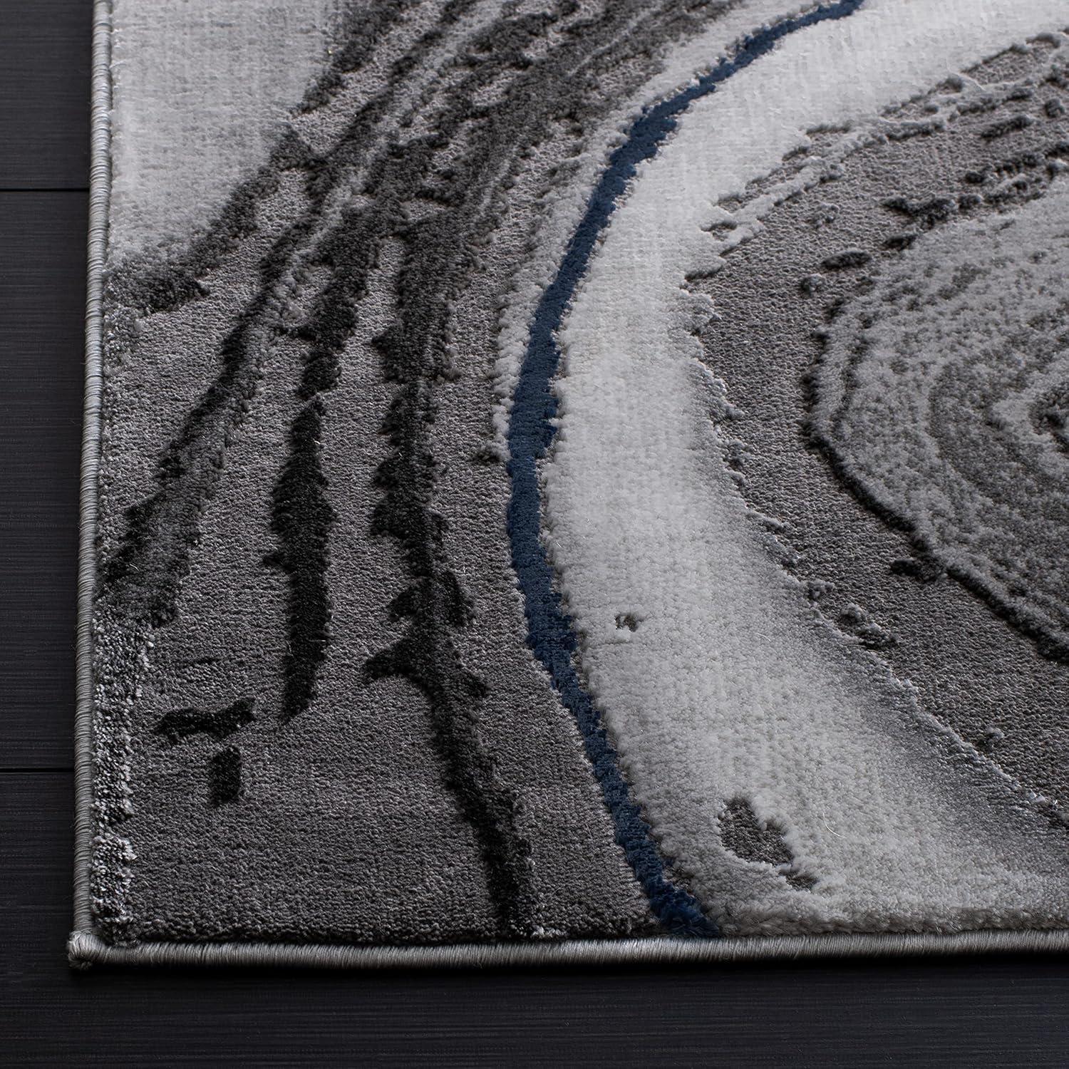 Craft CFT819 Loomed Indoor Area Rug - Grey/Blue - 8'x10' - Safavieh