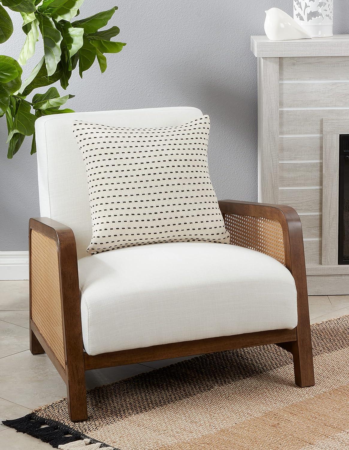 Saro Macklin Collection Cotton Throw Pillow