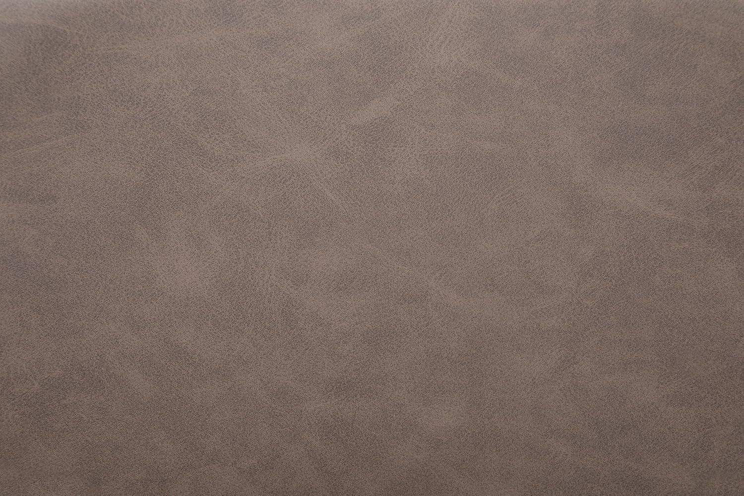 Simpli Home Randolph Mid Century Modern 28 inch Bentwood Counter/ Bar Height Stool (Set of 2) in Distressed Chocolate Brown Vegan Faux Leather