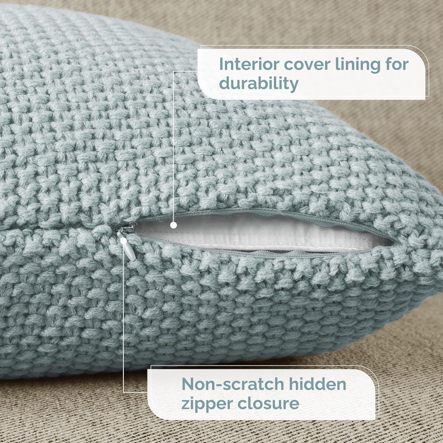 INK+IVY Bree Knit Oblong Pillow Sham