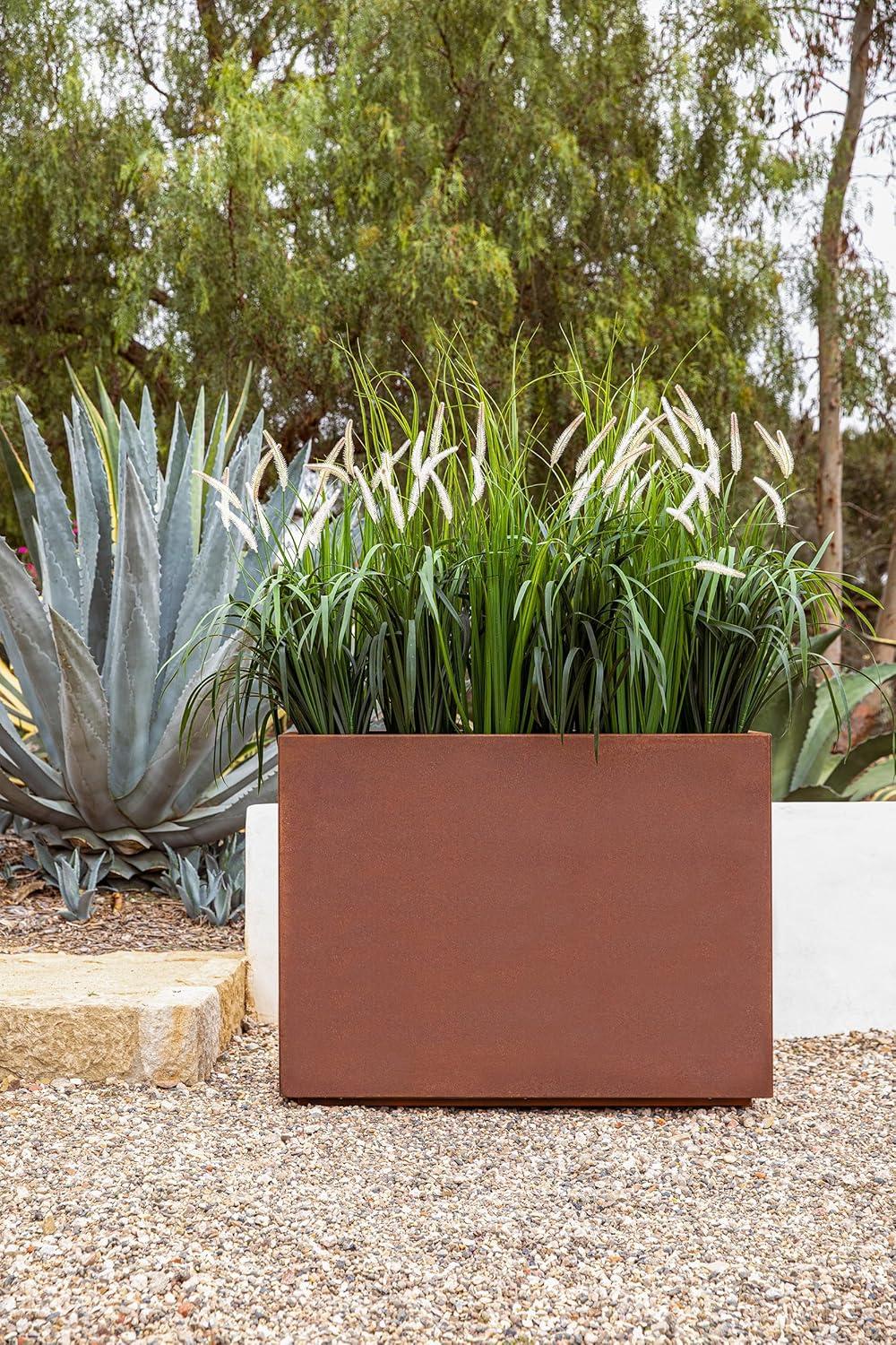 Veradek Corten Steel Series Span Planter