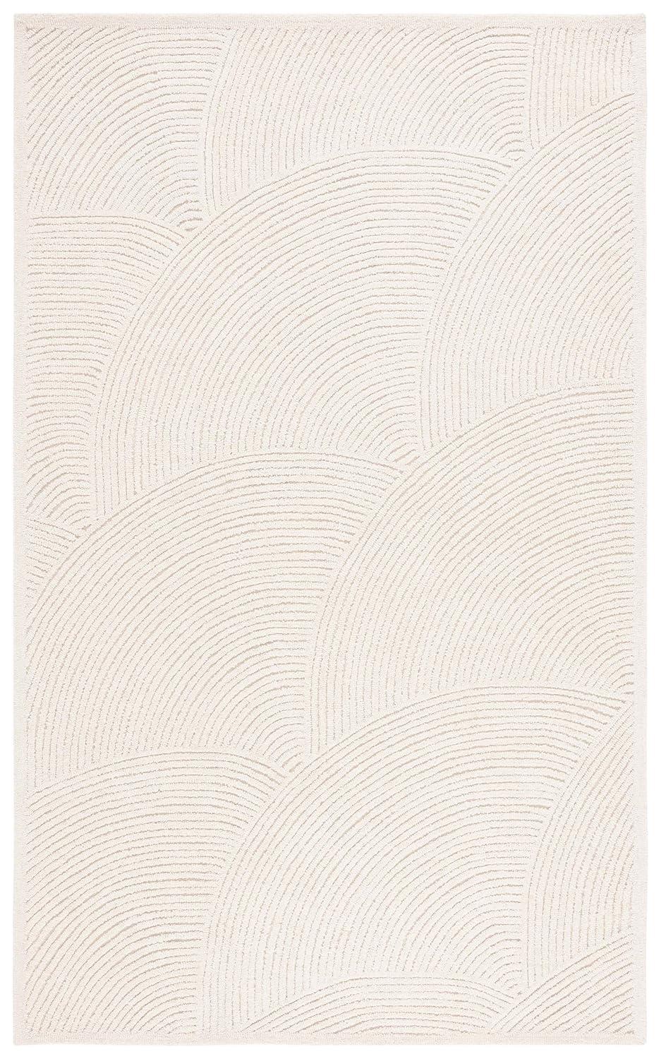 Textural TXT105 Hand Tufted Indoor Accent Rug - Ivory - 3'x5' - Safavieh