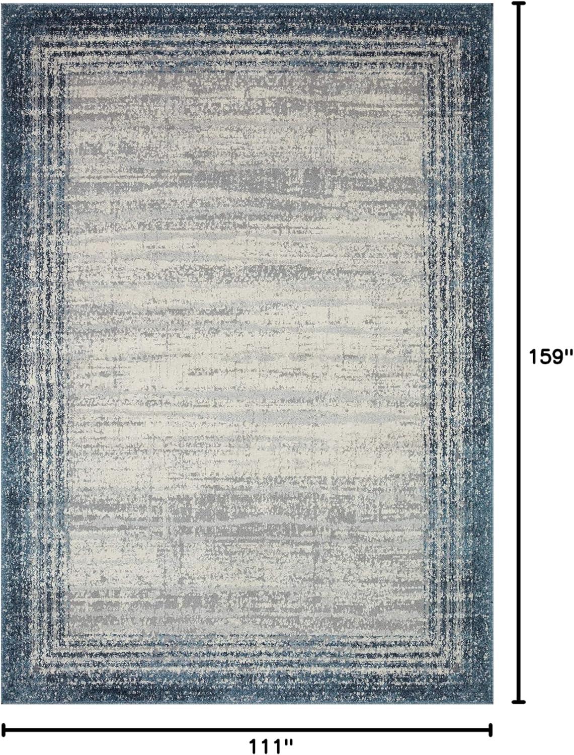 Loloi II Austen AUS-04 Geometric Stone / Bark Area Rug 9'-3" x 13'-3"