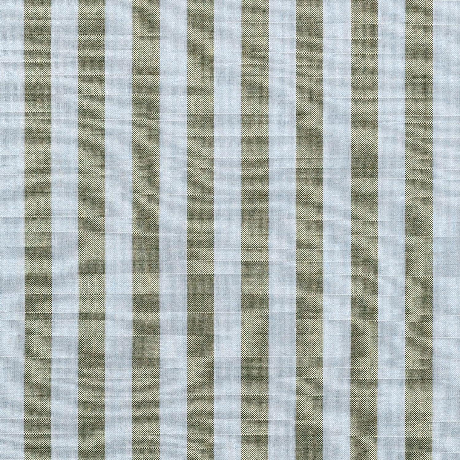 Sunbrella Aloe Green and Gray Striped Outdoor Upholstery Fabric