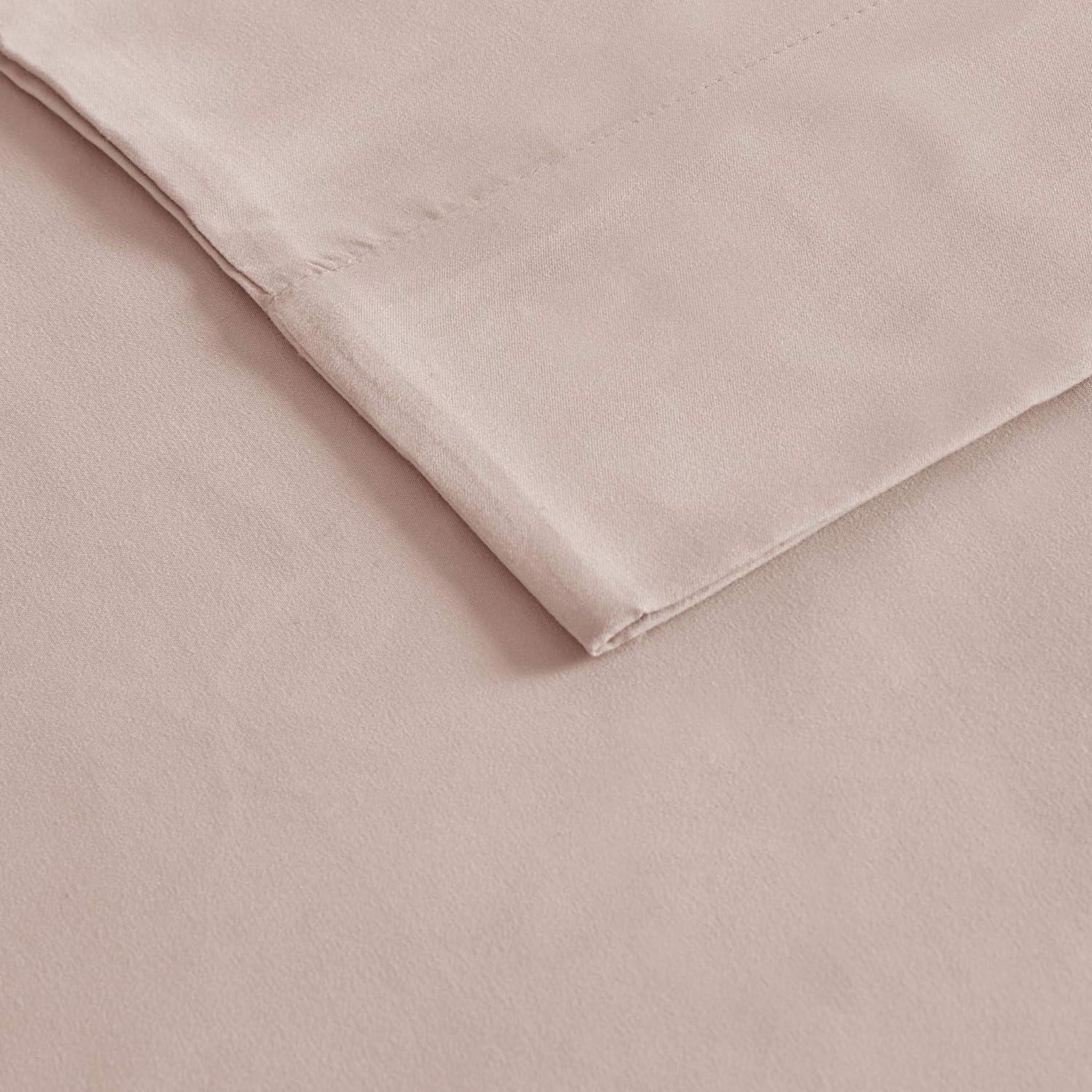 Blush King Brushed Microfiber Deep Pocket Sheet Set