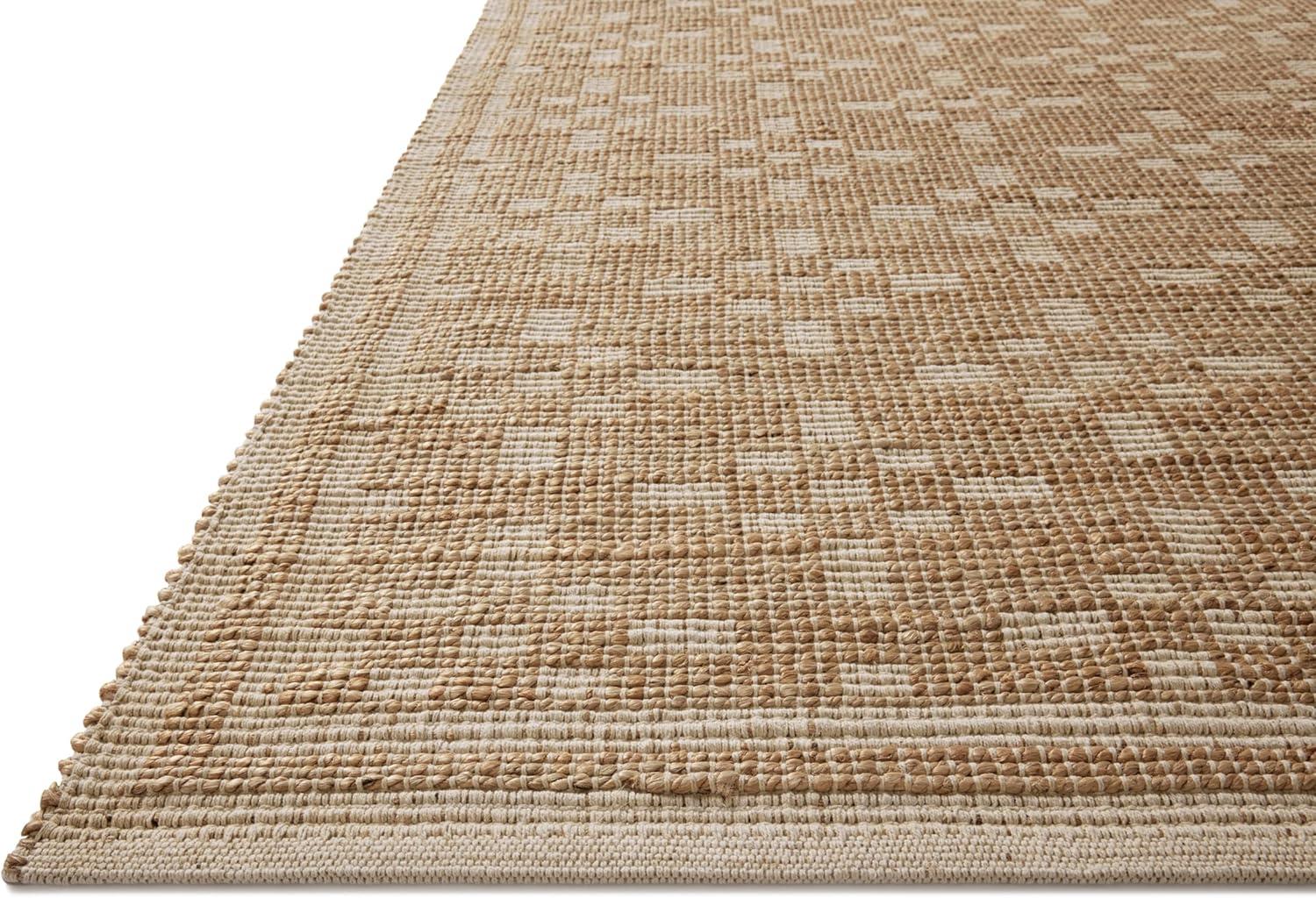 Judy II Jute-Blend Rug by Chris Loves Julia x Loloi - Natural and Ivory / 3'6" x 5'6"