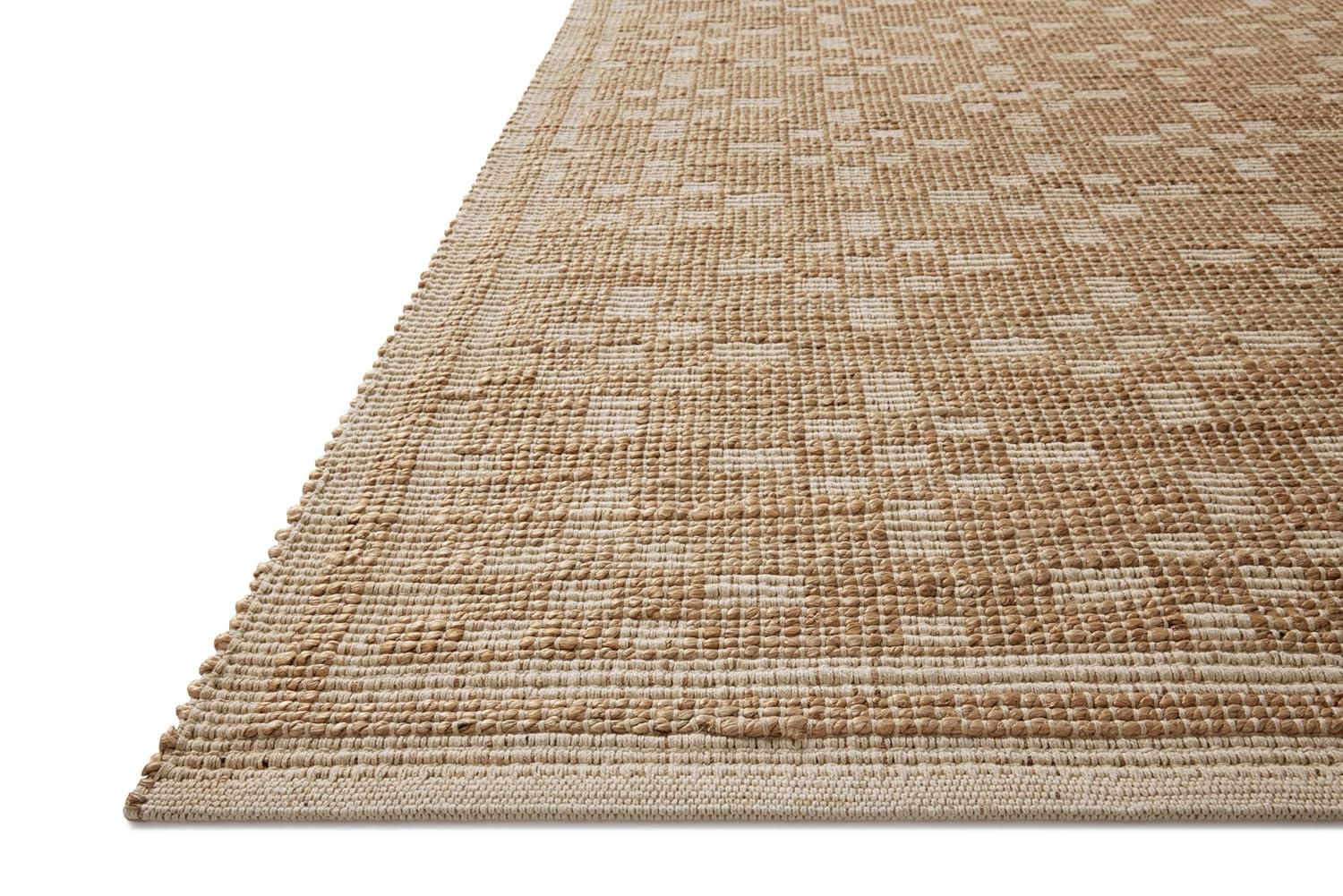 Judy II Jute-Blend Rug by Chris Loves Julia x Loloi - Natural and Ivory / 2'6" x 7'6" Runner