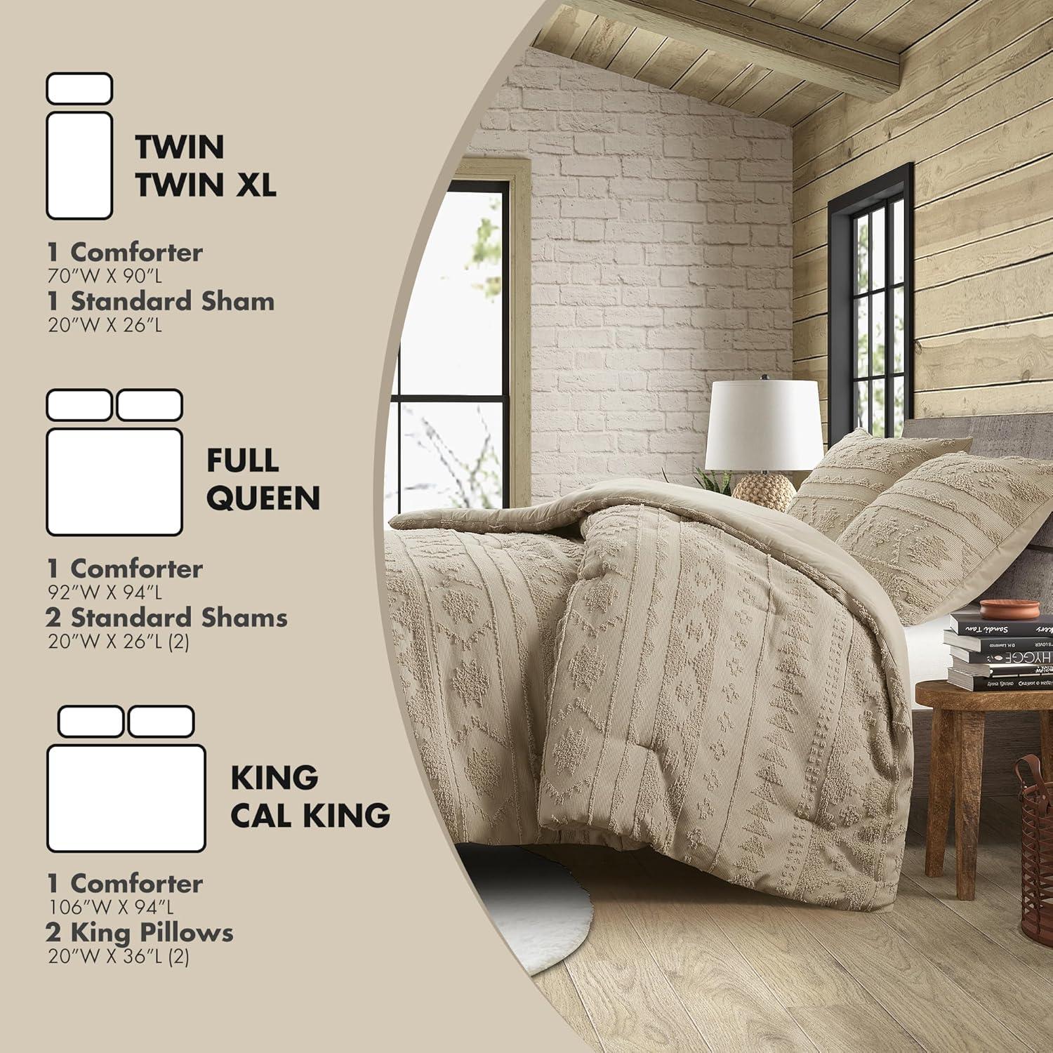 Woolrich Breckenridge Tan Comforter Set