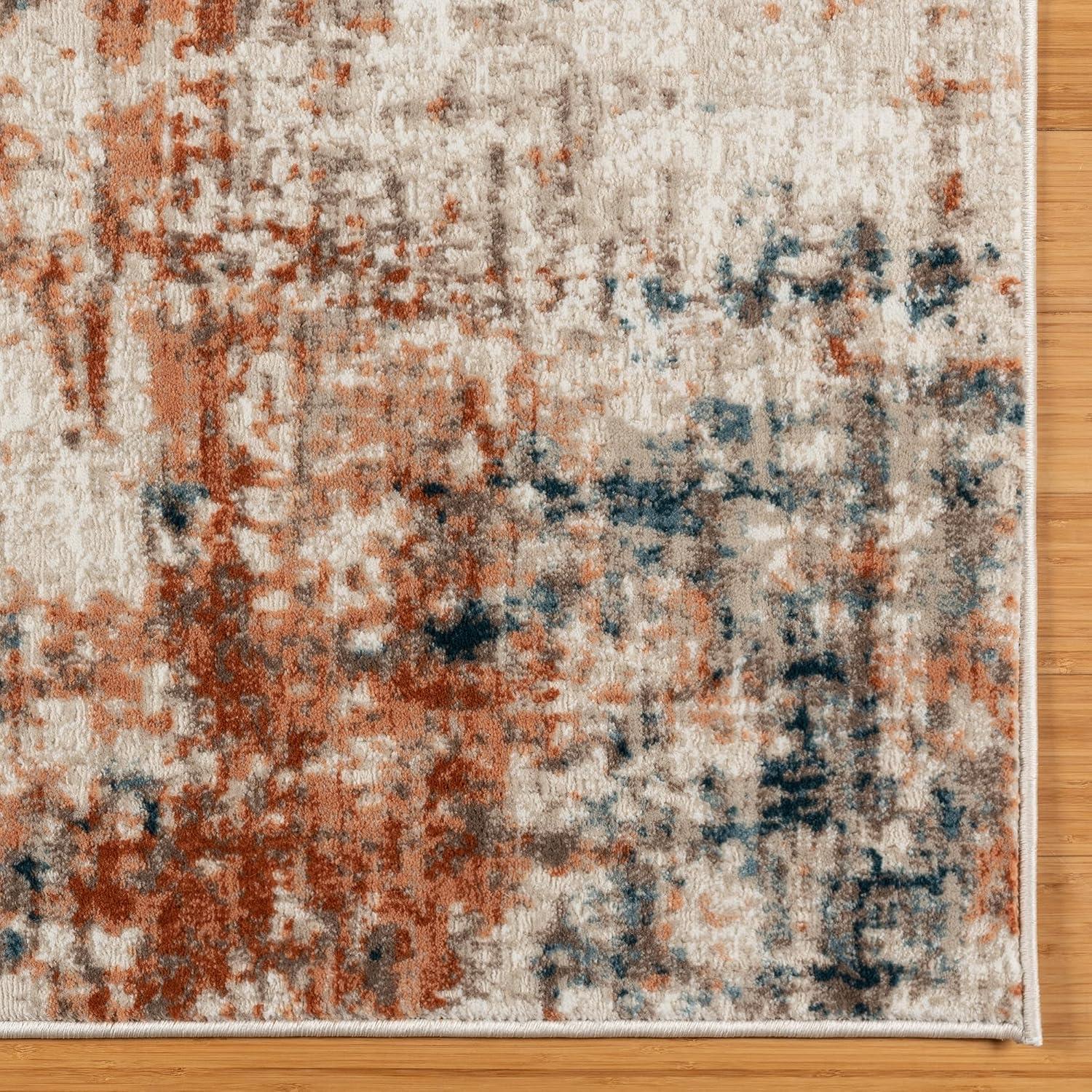 Gertmenian Quattro Doni Modern Abstract Polyester Polypropylene Indoor Area Rug