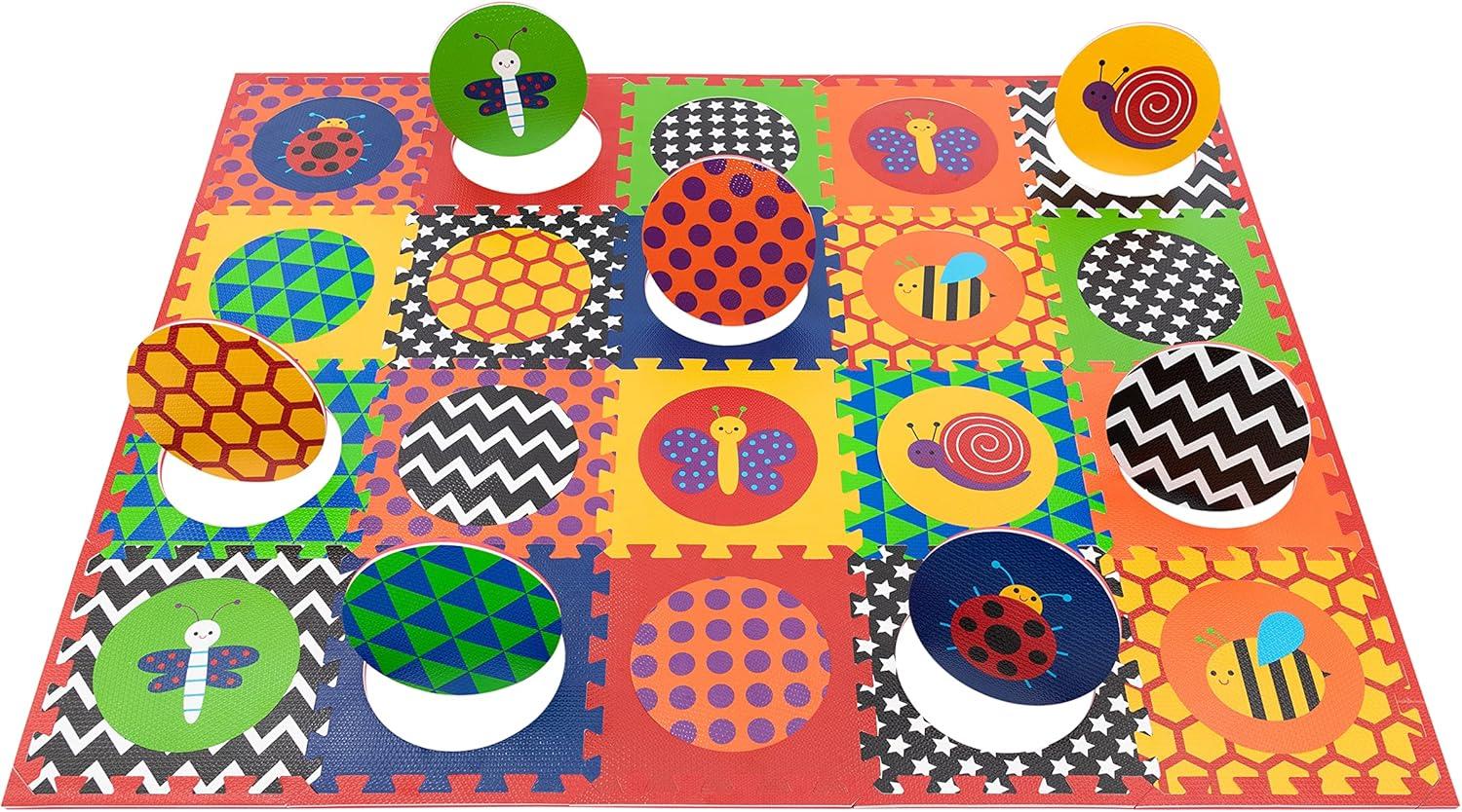 Nuby Eva Floor Foam Tiles 20PC Set