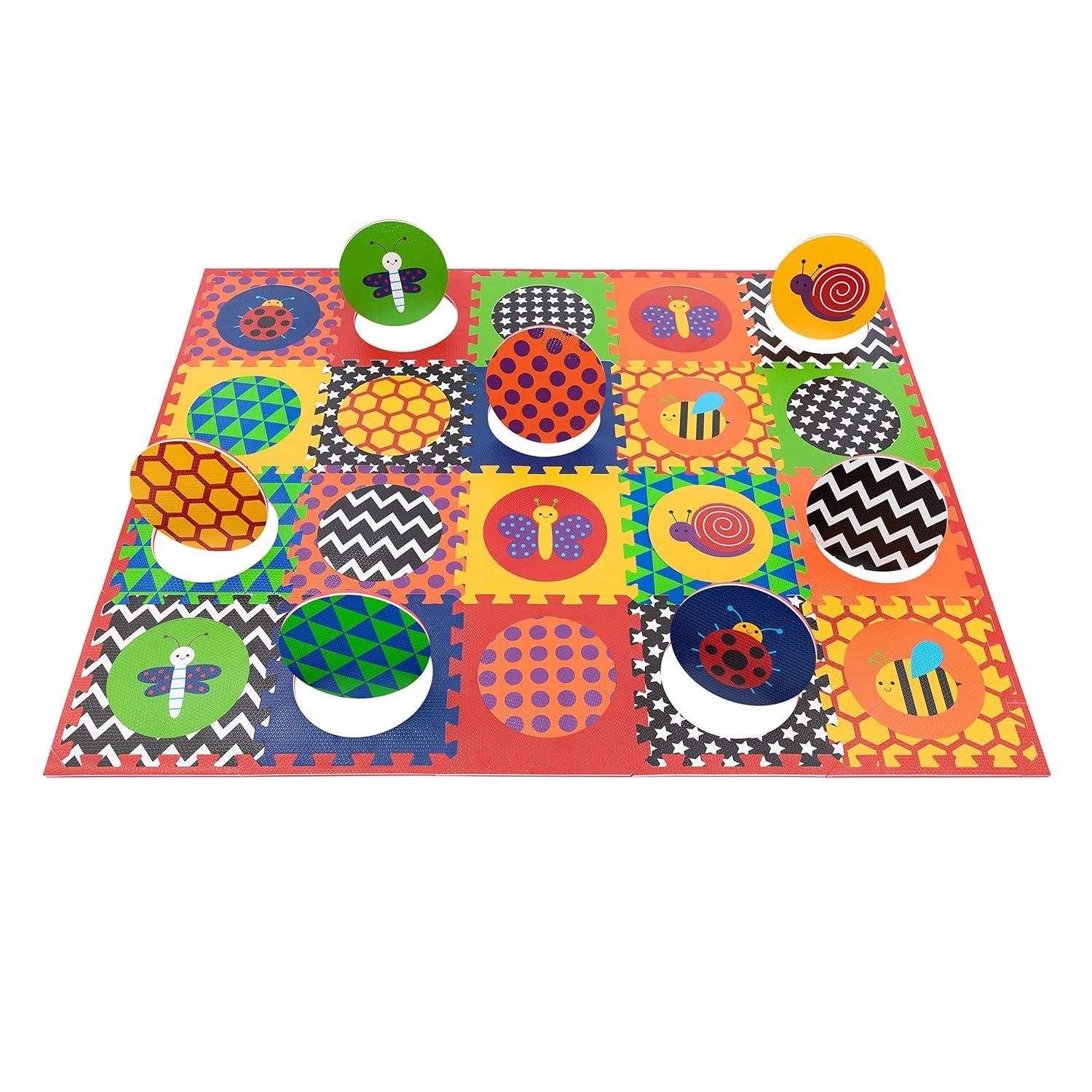 Colorful Interlocking Foam Floor Tiles for Kids