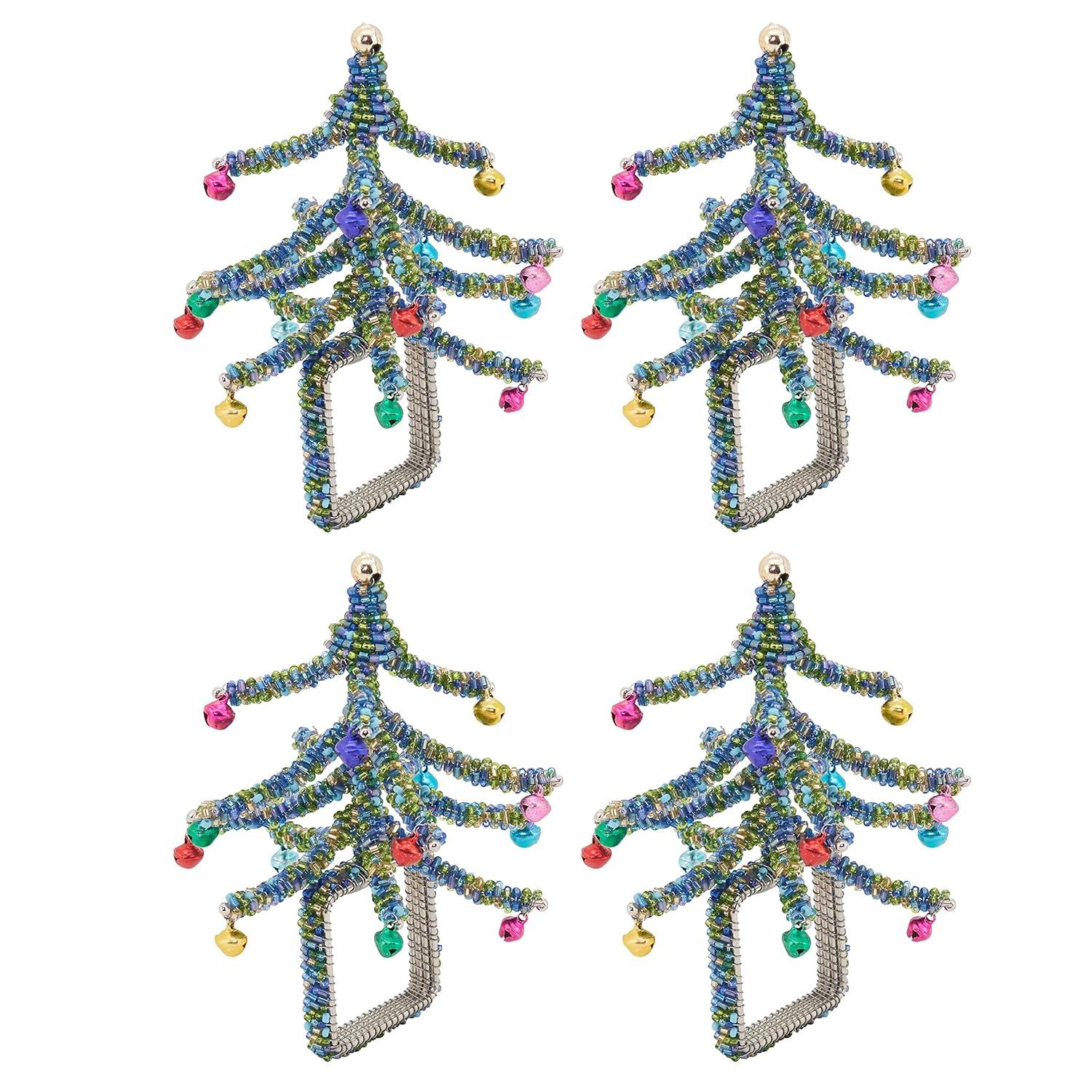 Saro Napkin Ring Collection Iron Napkin Ring (Set of 4)