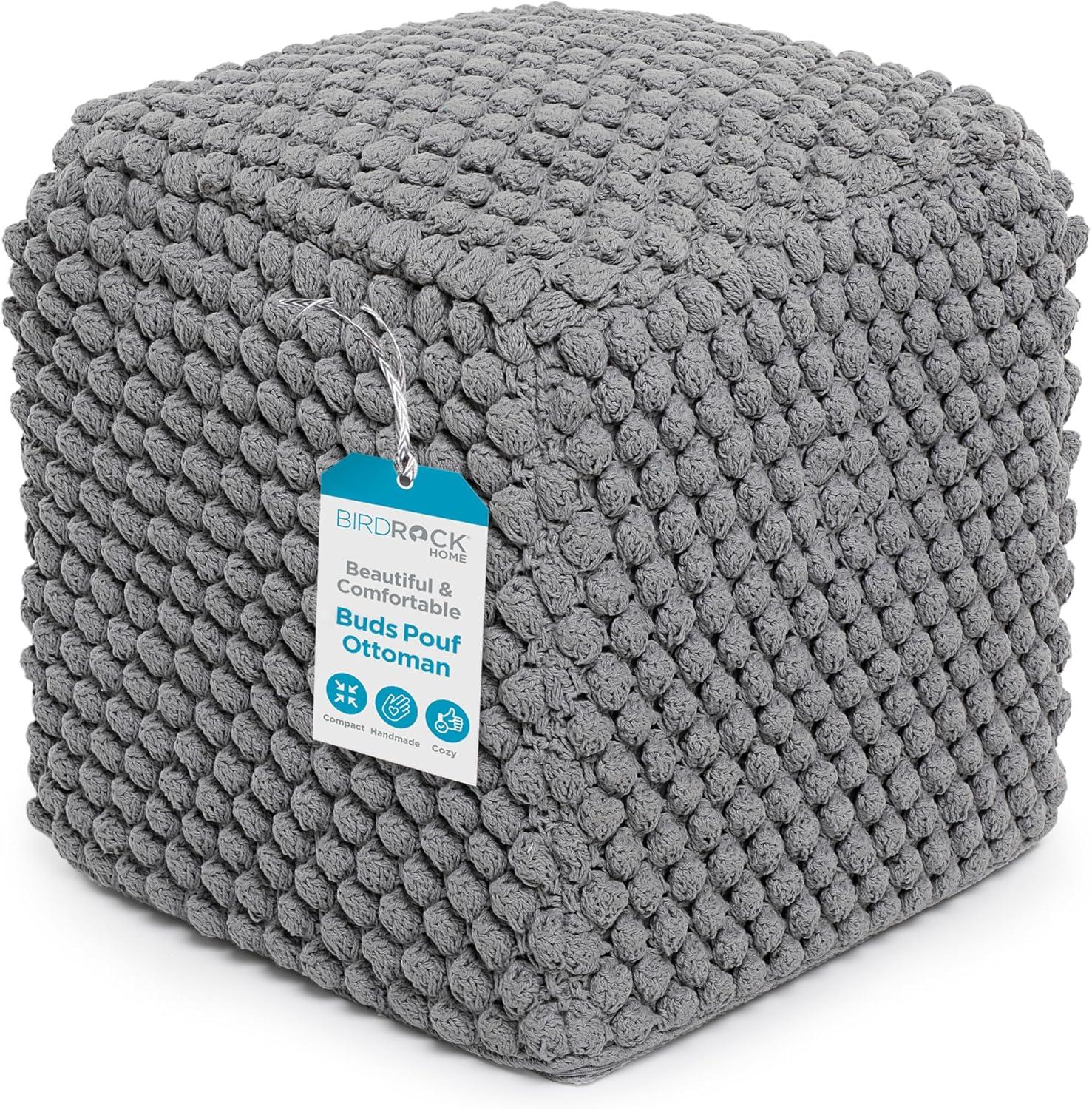 BirdRock Home Upholstered Pouf