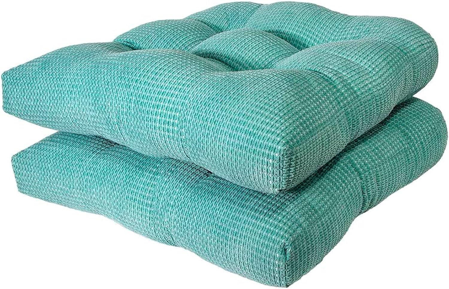 Aqua Memory Foam Non-Skid Chair Pads, Set of 2