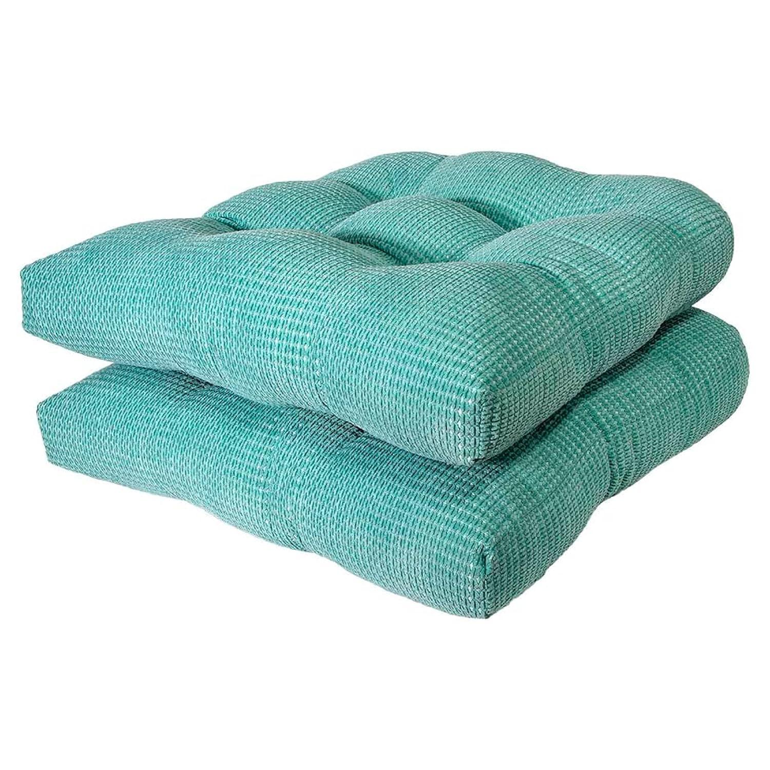 Perfect Performance Tyler Set of 2 Chairp Cushions Aqua