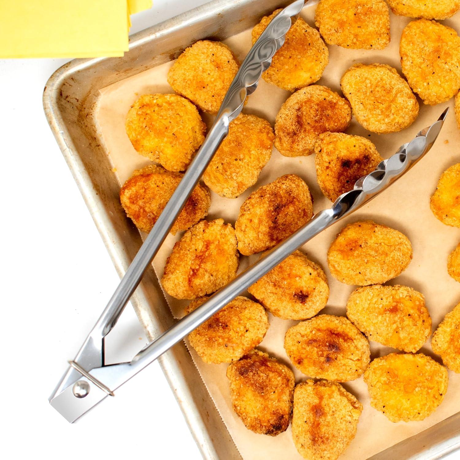 Norpro Locking Tongs, Pack of 1, Stainless Steel