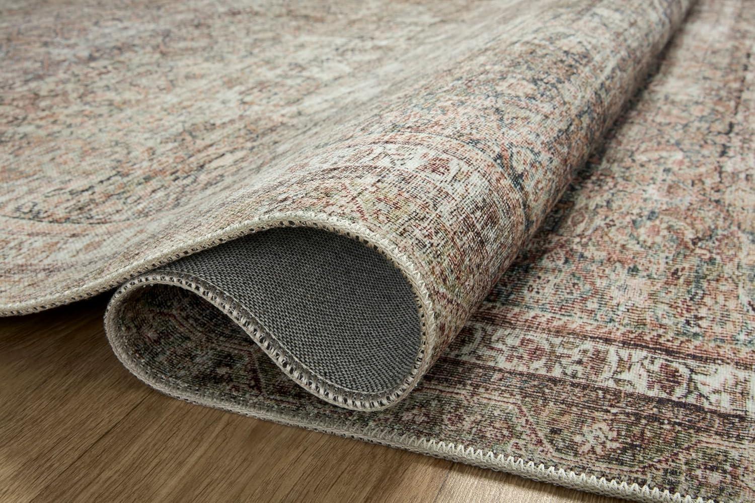 Jules 10' x 3' Ink Blue and Terracotta Oriental Runner Rug