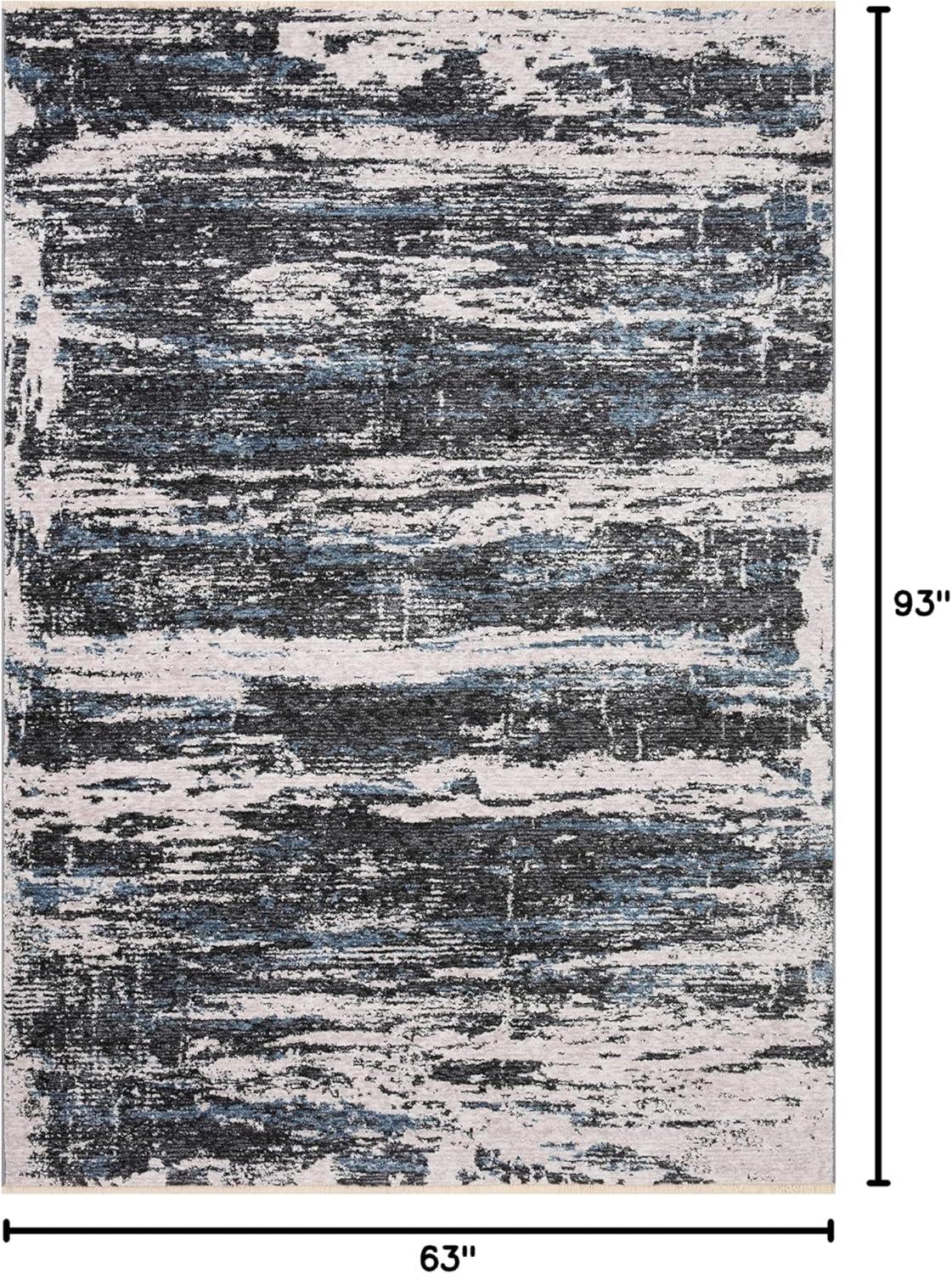 Loloi II Vance Collection VAN-04 Charcoal/Multi 5'-3" x 7'-9" Area Rug