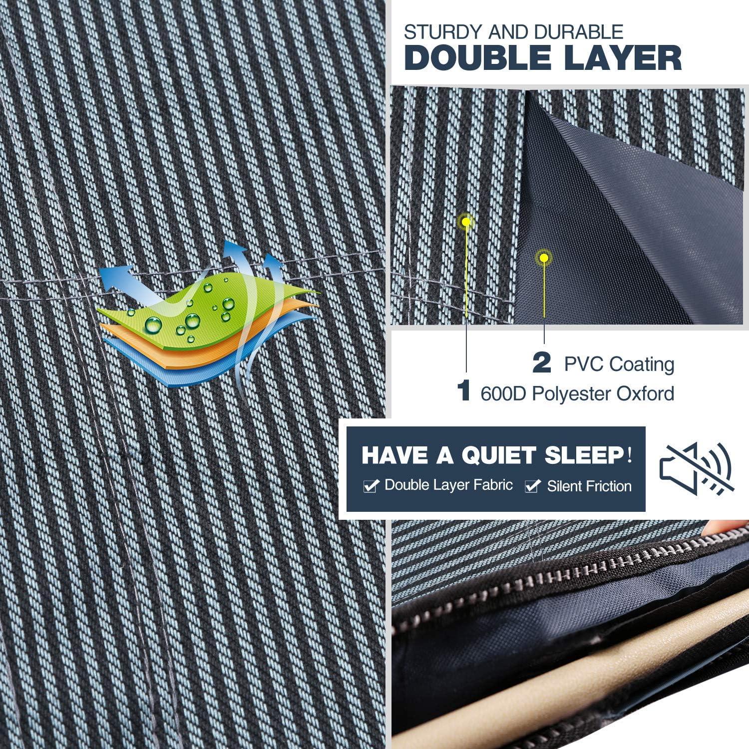 LIFETIME FLOORING LLC Oversized Camping Cots For Adults 500Lbs, Extra Wide Tall Sleeping Cots Heavy Duty,  Cots Portable For Outdoor Indoor Office