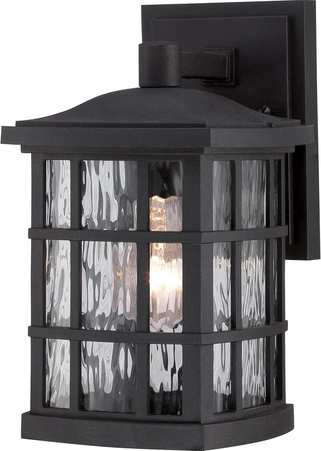 Quoizel Lighting Stonington 1 - Light Sconce in  Mystic Black