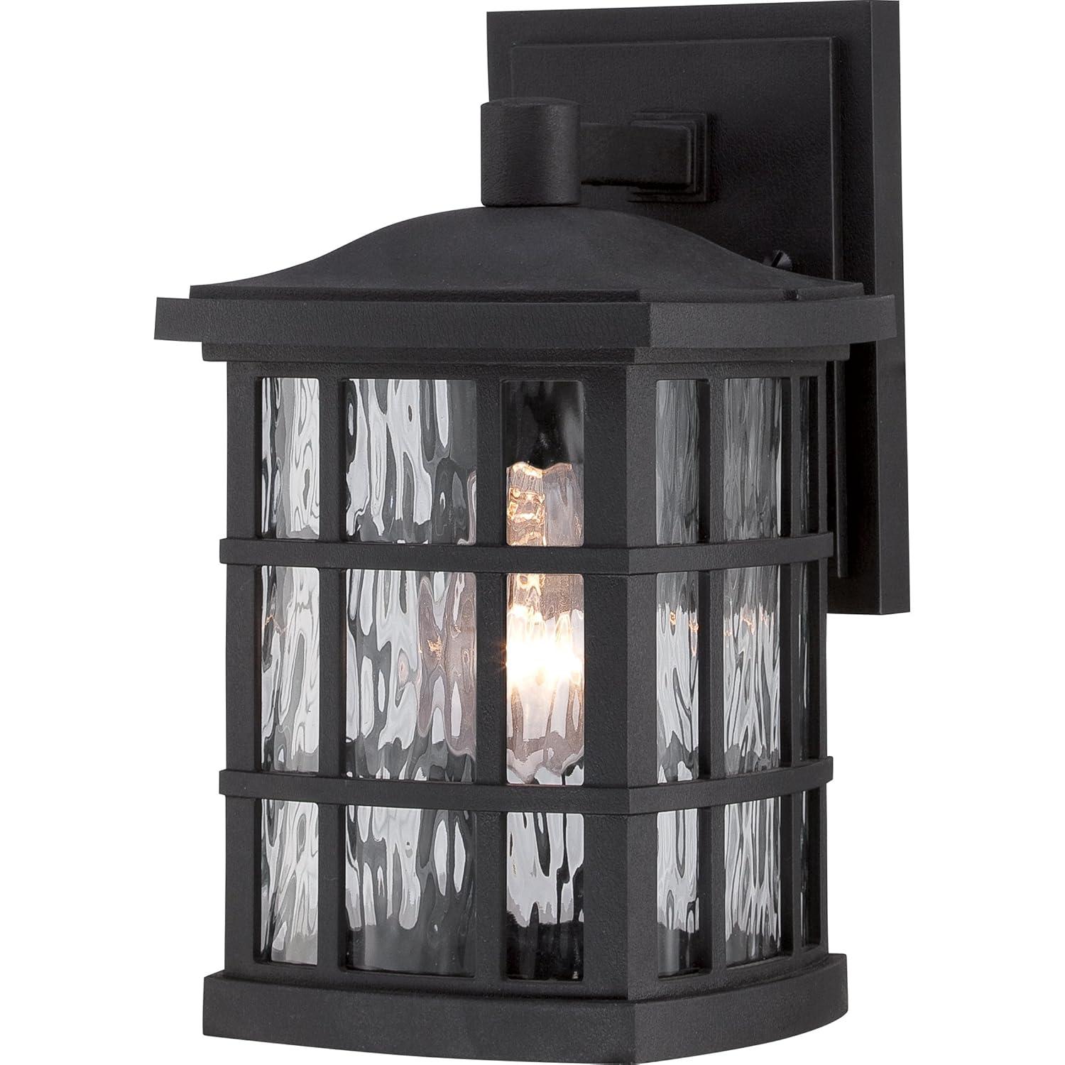 Quoizel Lighting Stonington 1 - Light Sconce in  Mystic Black
