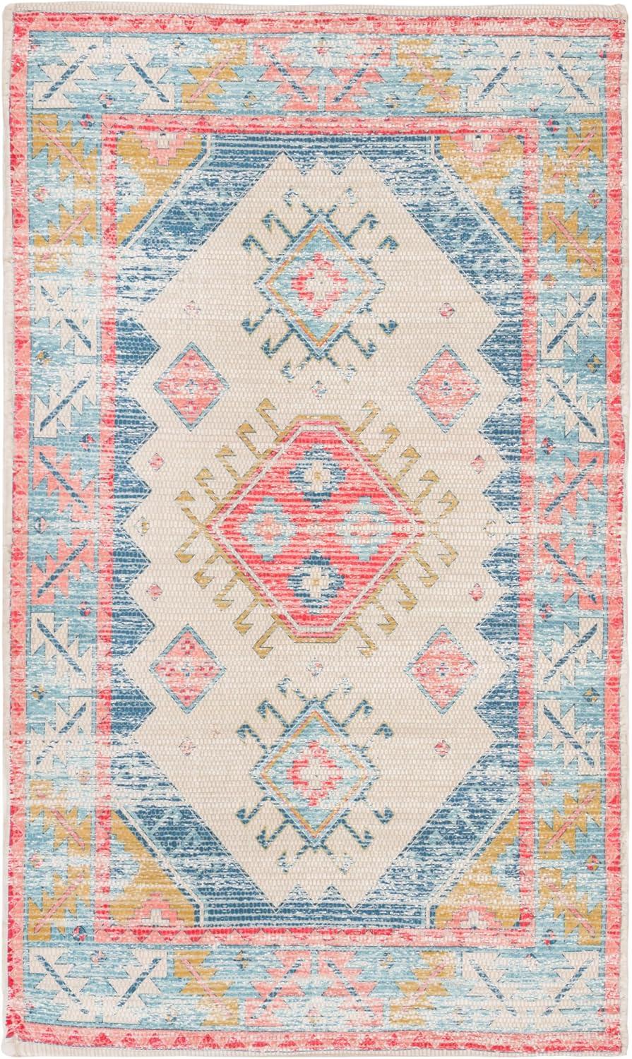 Safavieh Saffron Ruth Overdyed Geometric Area Rug or Runner