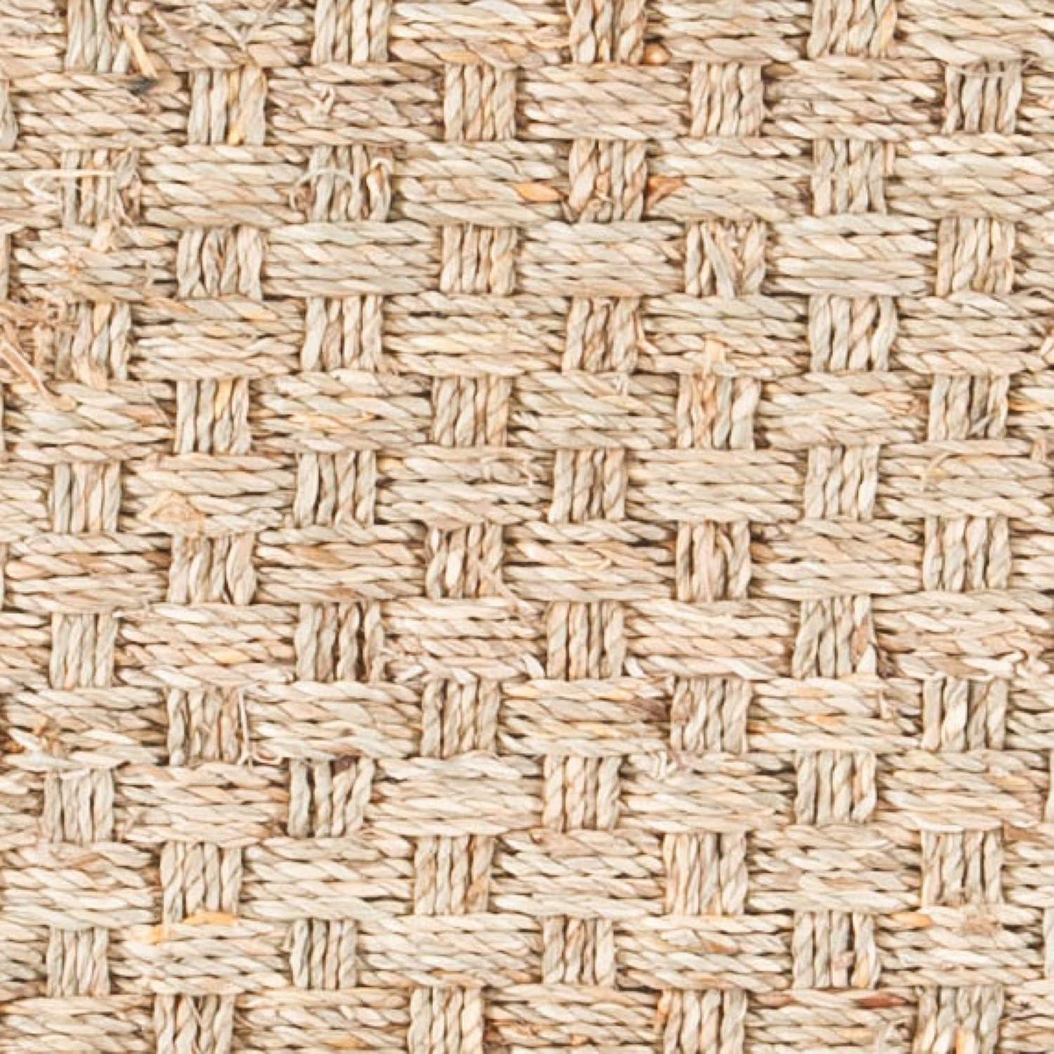 Natural Fiber NF114 Power Loomed Indoor Area Rug - Natural/Beige - 3' Round - Safavieh