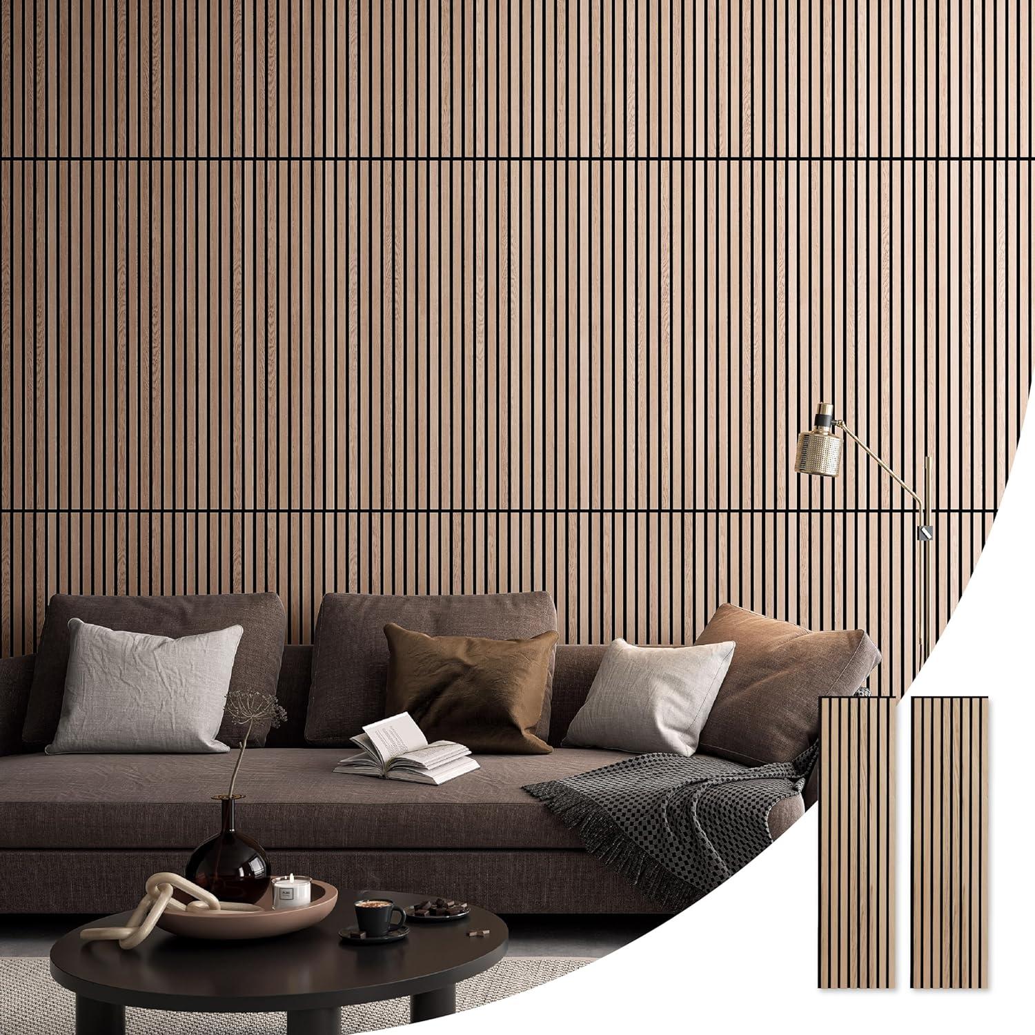 Luxury American Oak Acoustic Slat Wood Wall Panels | Original Slatpanel