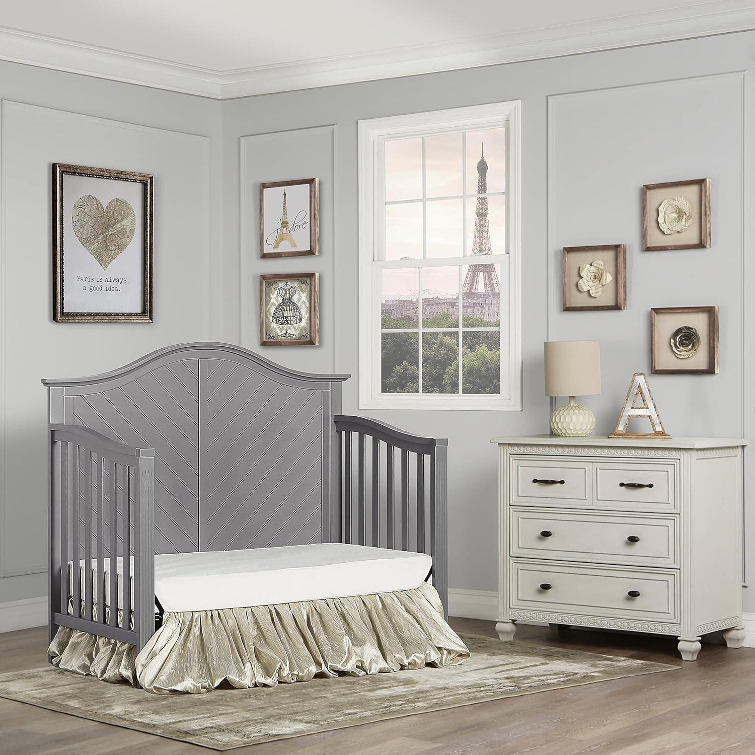 Dream On Me Ella 5 in 1 Convertible Crib