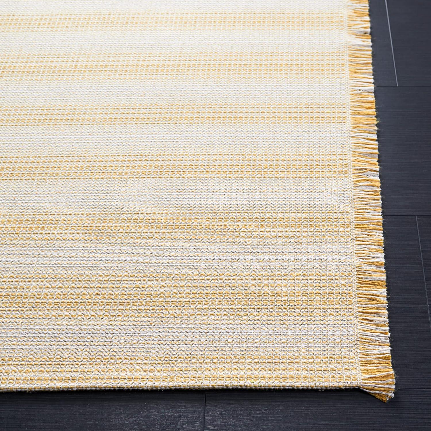 Augustine AGT501 Machine Made Indoor Area Rug - Ivory/Yellow - 8'x10' - Safavieh