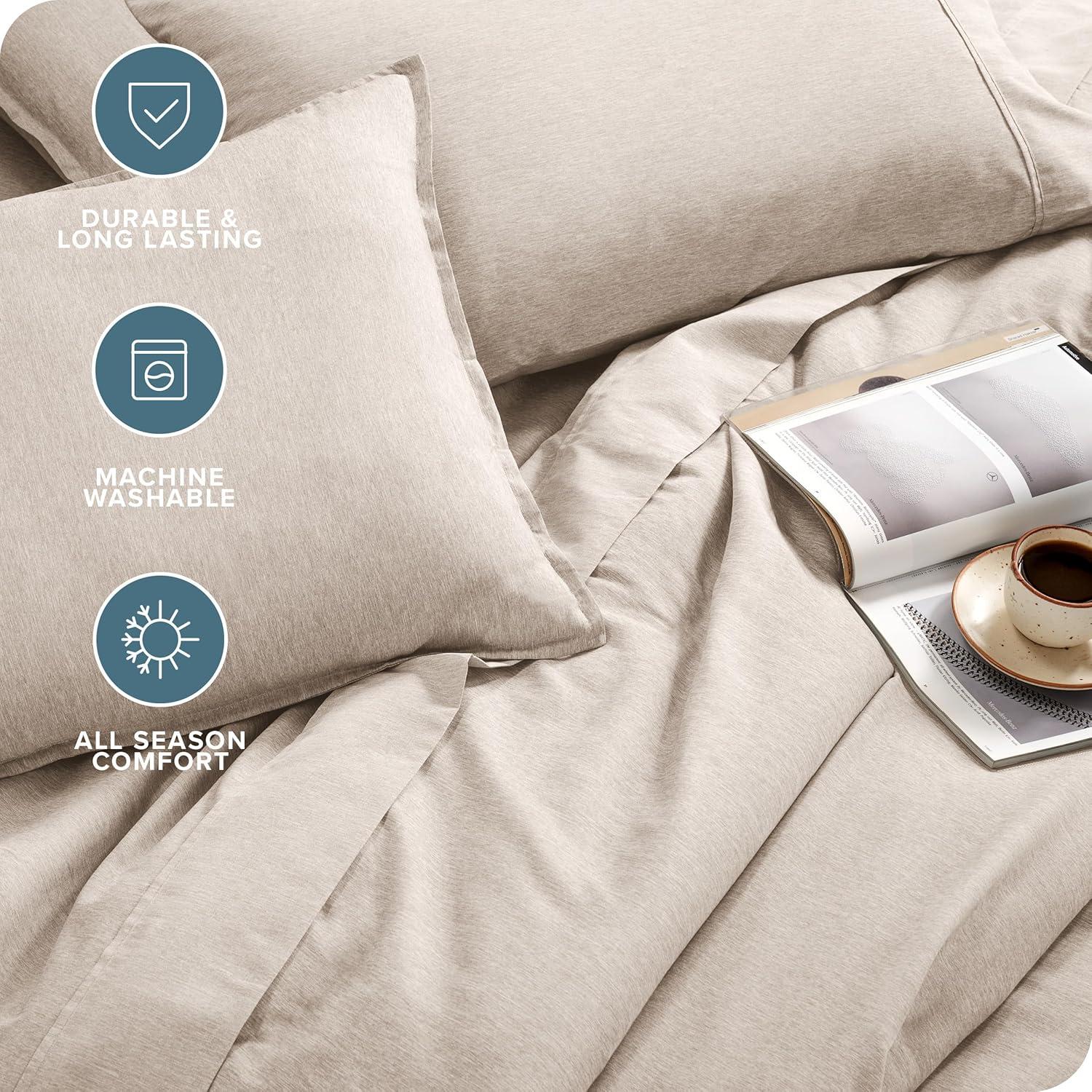 Bare Home Microfiber Complete Bedding Set