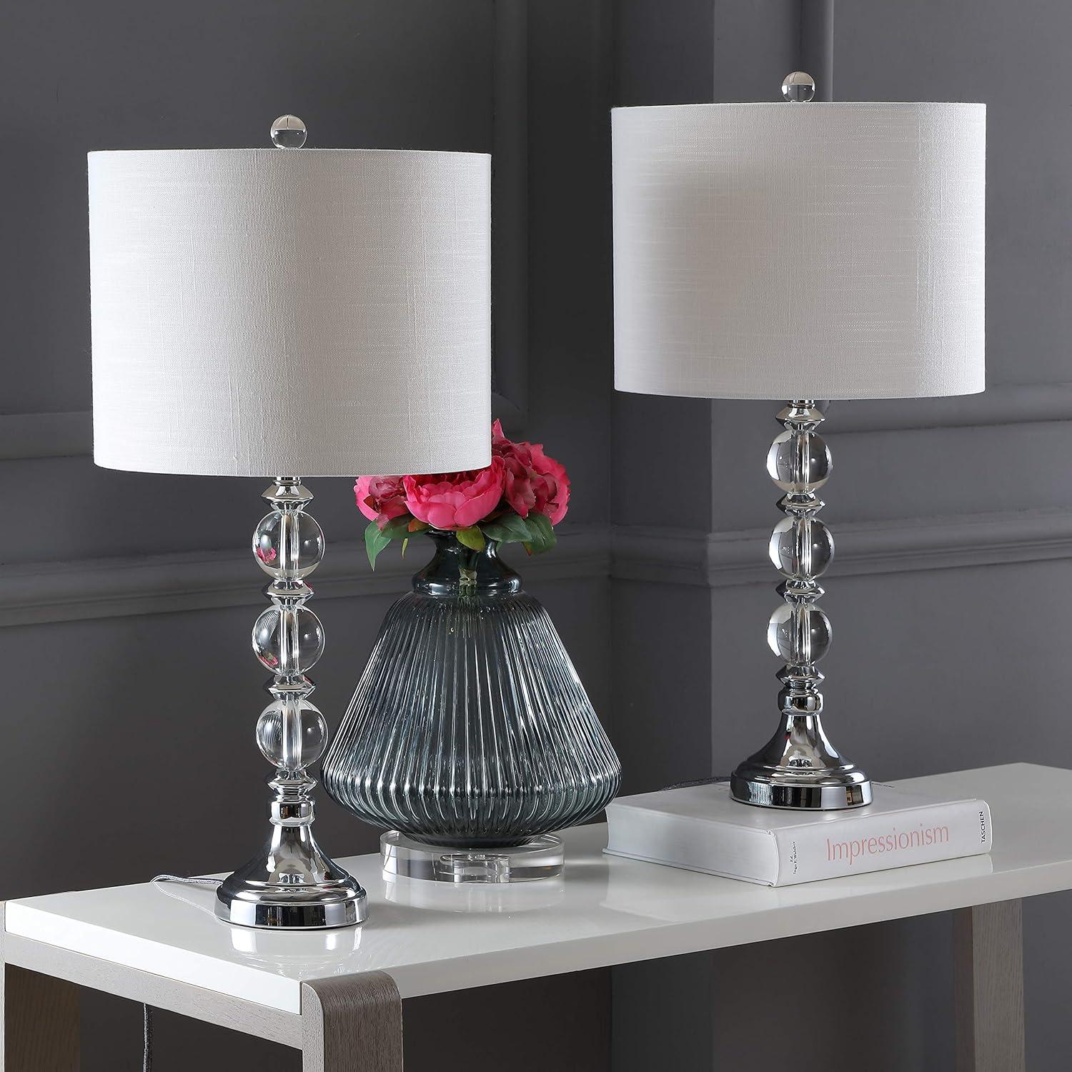 Jonathan Y Lighting Jyl5041 Paul 1 Light 26" Tall Led Buffet Table Lamp Set Of (2) -