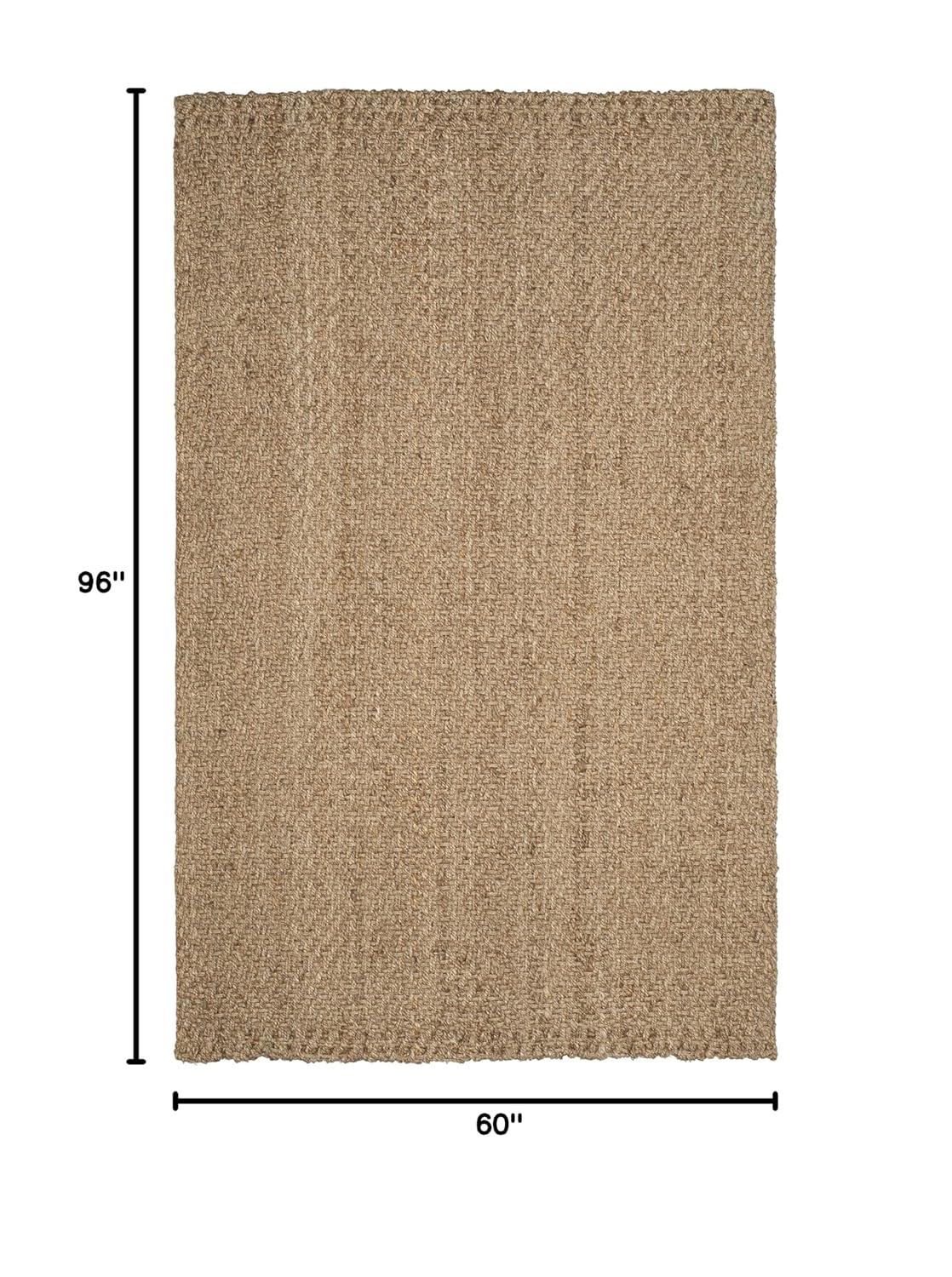 Natural Fiber NF181 Hand Woven Indoor Area Rug - Natural/Natural - 5'x8' - Safavieh.