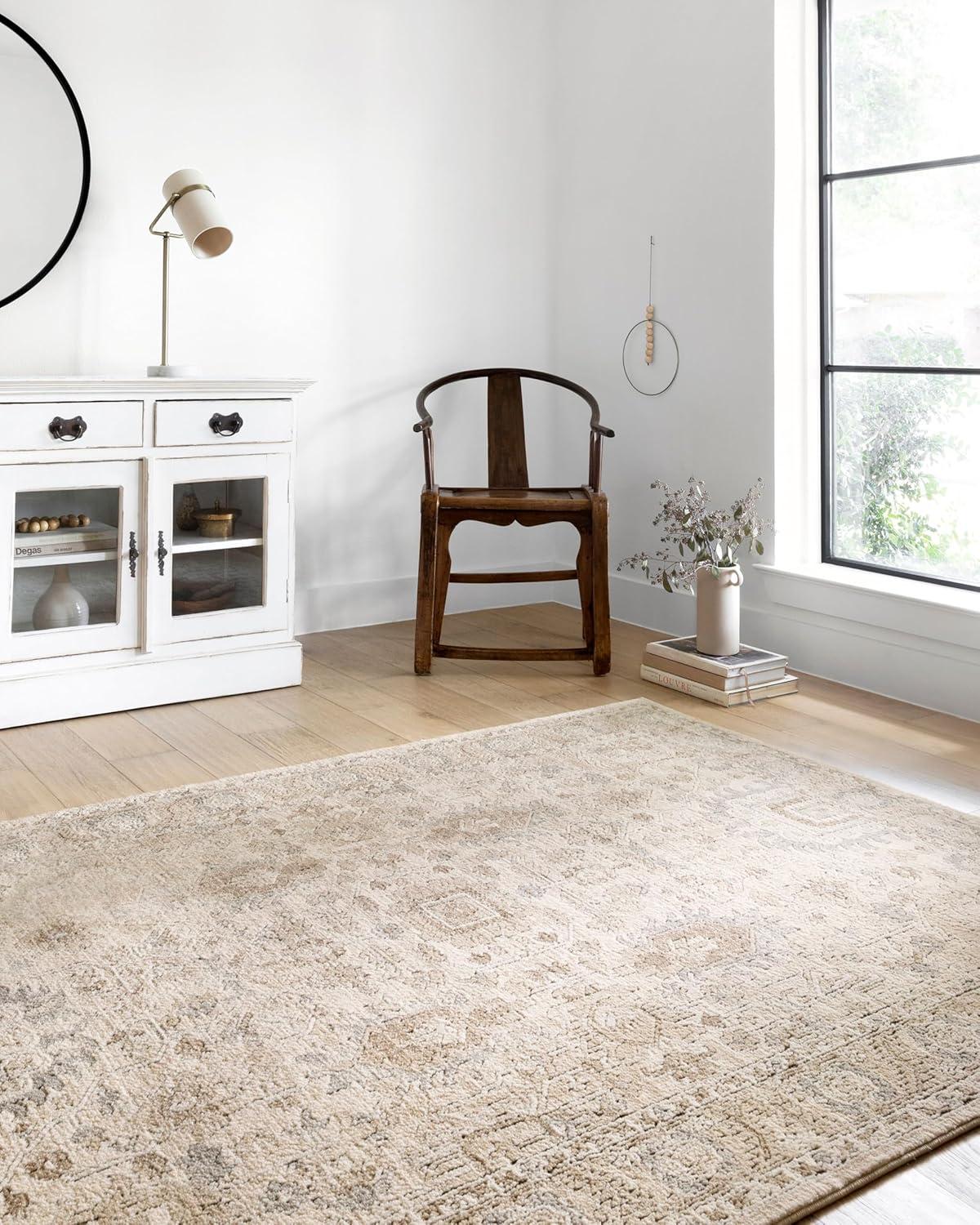 Loloi Teagan Ivory / Sand 9'-9" x 13'-6" Area Rug