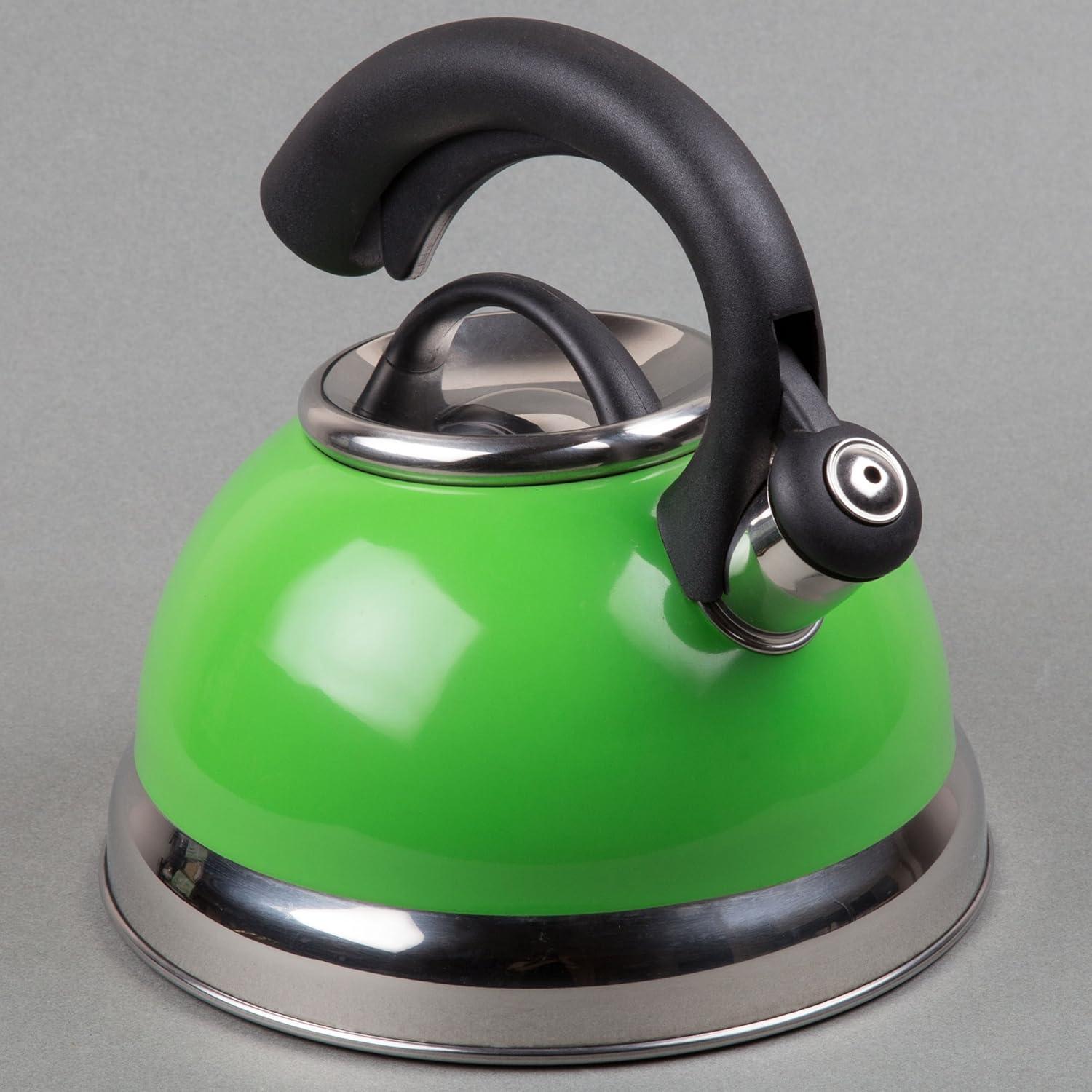 Creative Home Creative Home 2.6 Quarts Stainless Steel Whistling Stovetop Tea Kettle