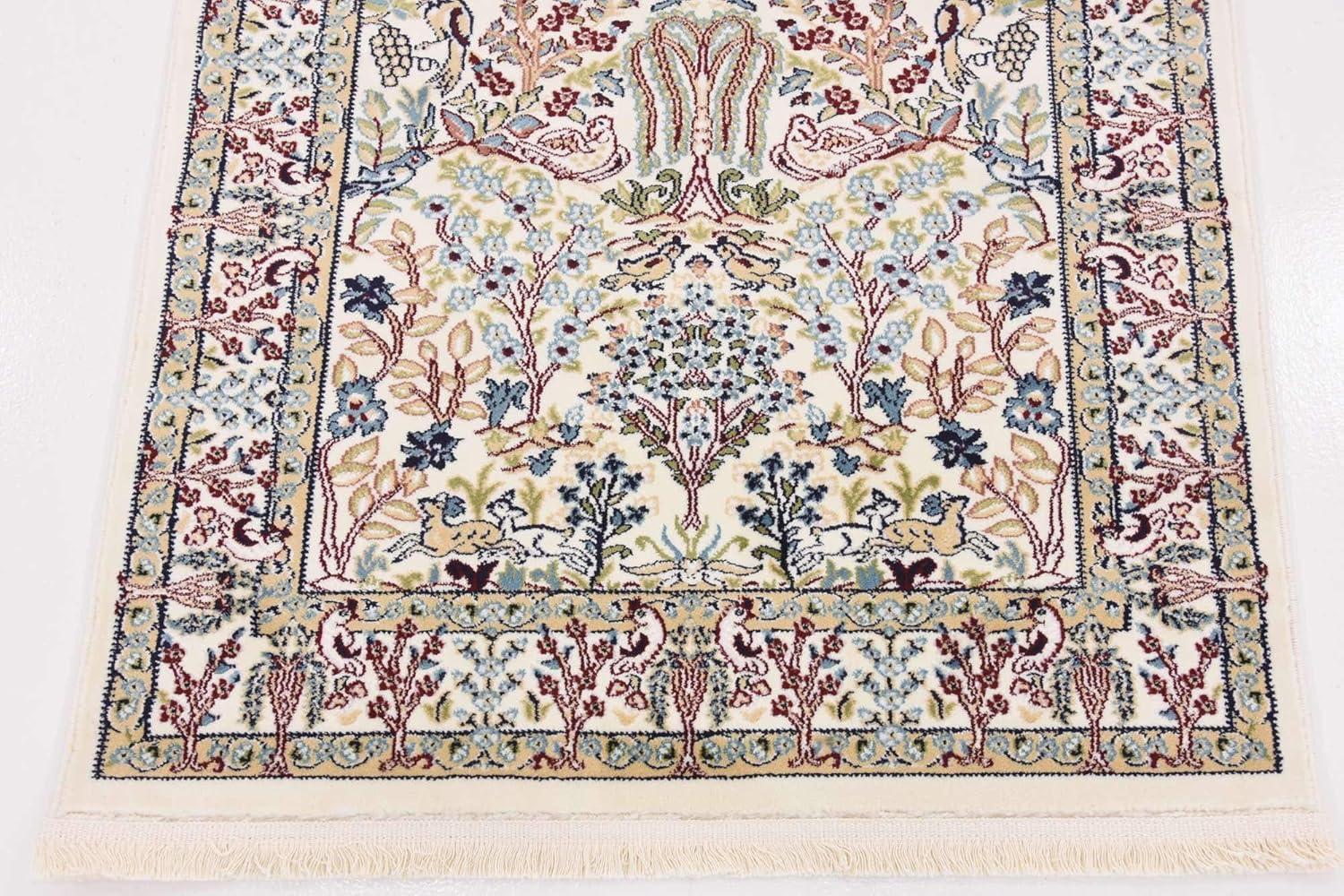 Unique Loom Alfombra O Corredor de Área Floral Vintage Narenj de Bristol