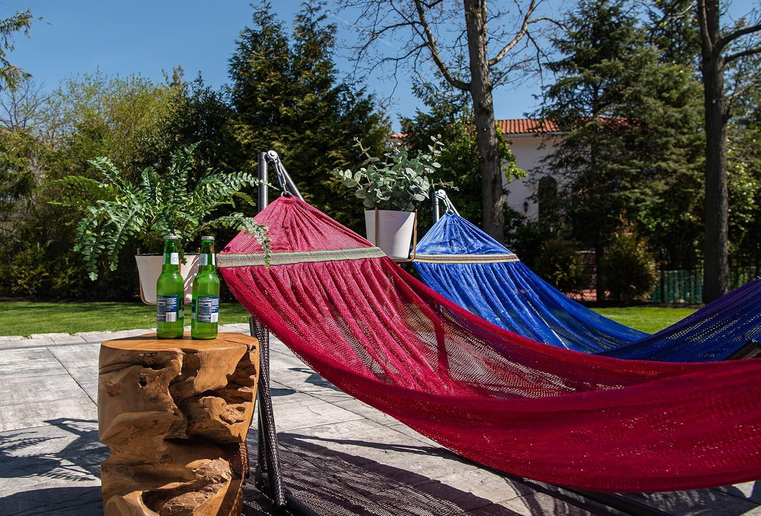 Quality Home EZ Daze Hammock with Stand-NAVY