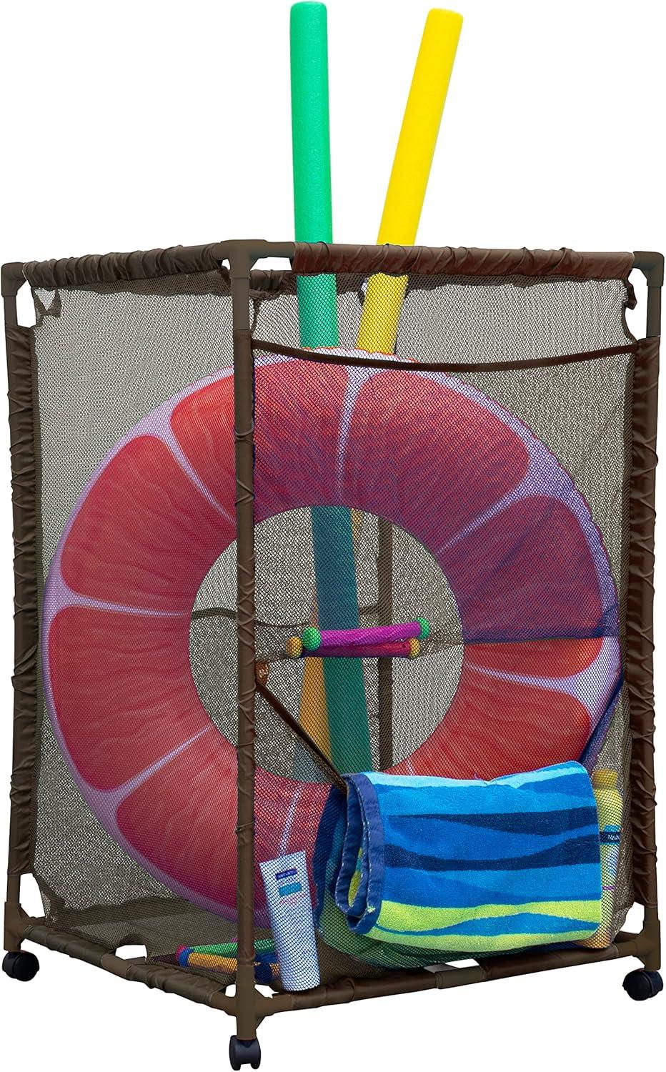 Essentially Yours Essentially Yours 24'' W 0 Gallons Water Resistant Plastic Deck Box with Wheels