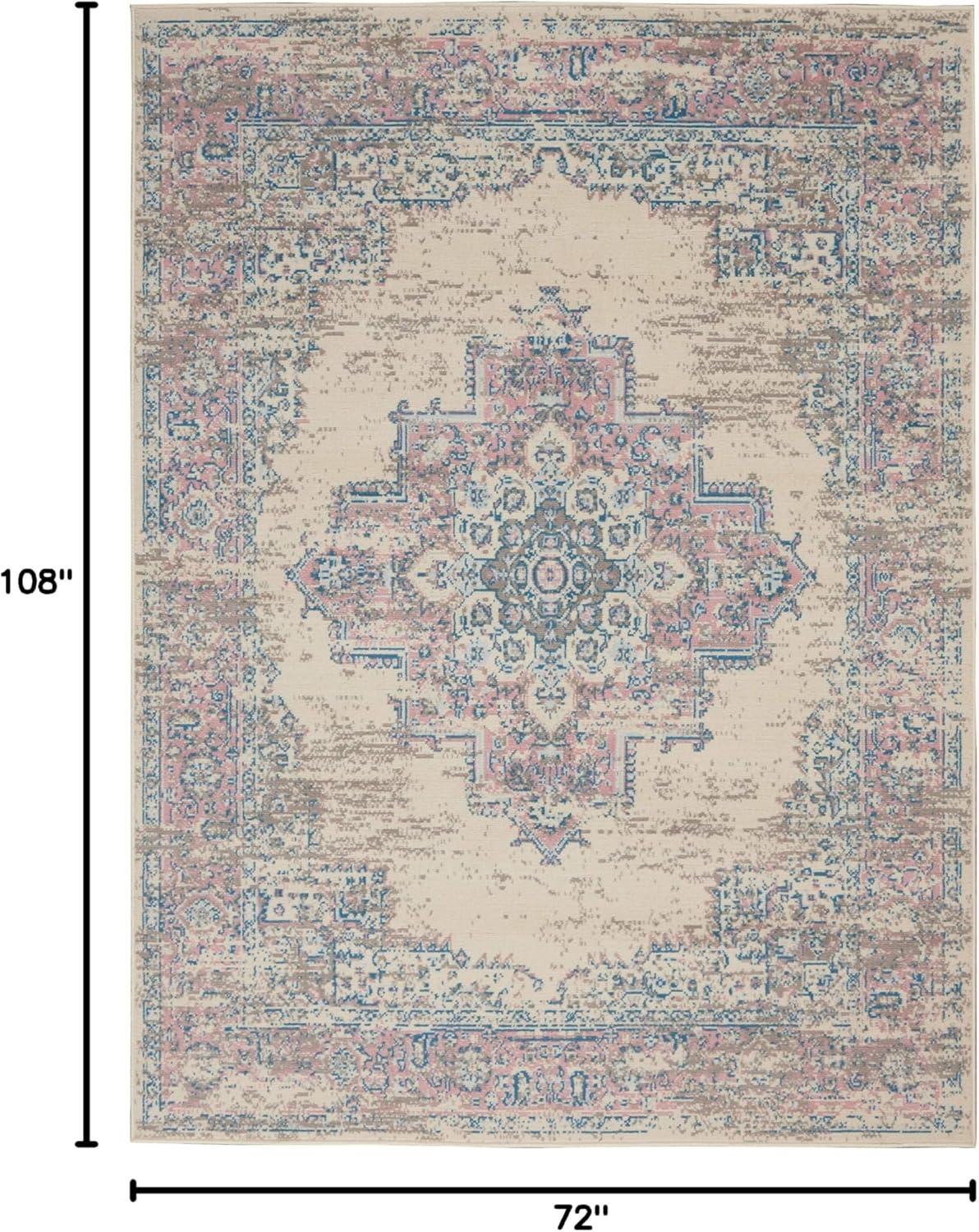 Nourison Grafix Center Medallion Area Rug