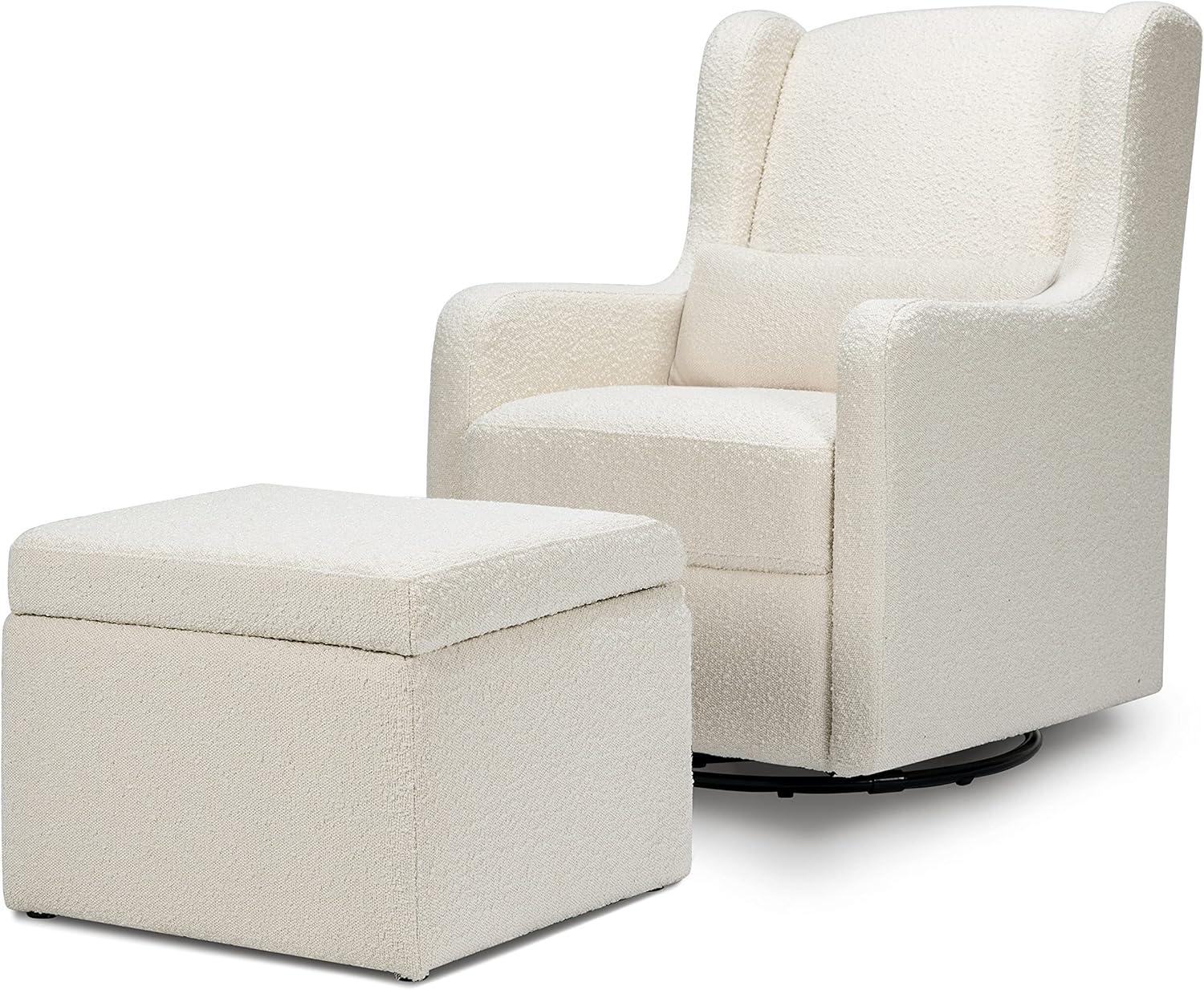 Adrian Swivel Glider and Ottoman