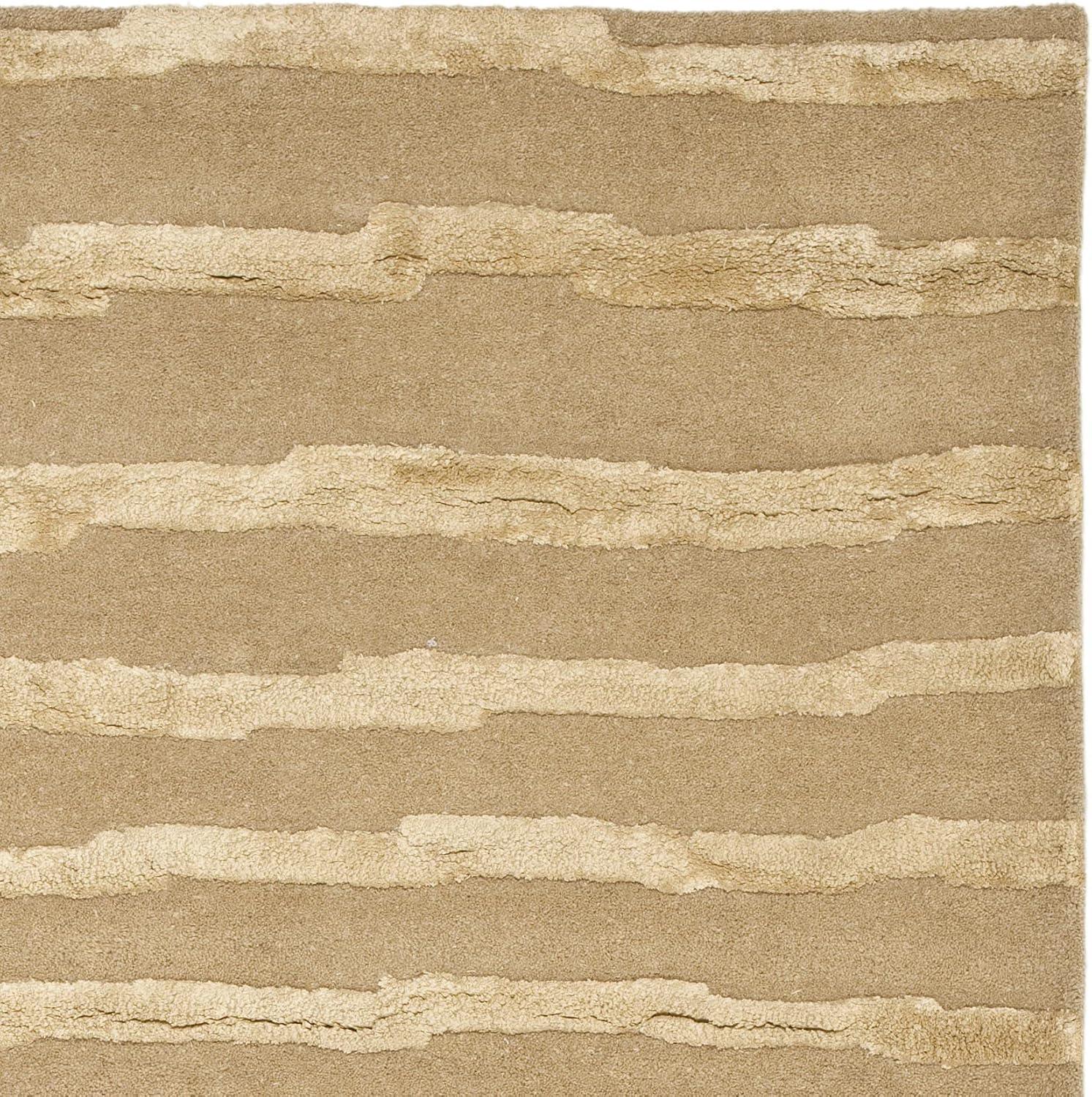 Soho SOH519 Hand Tufted Indoor Area Rug - Beige/Gold - 5'x8' - Safavieh
