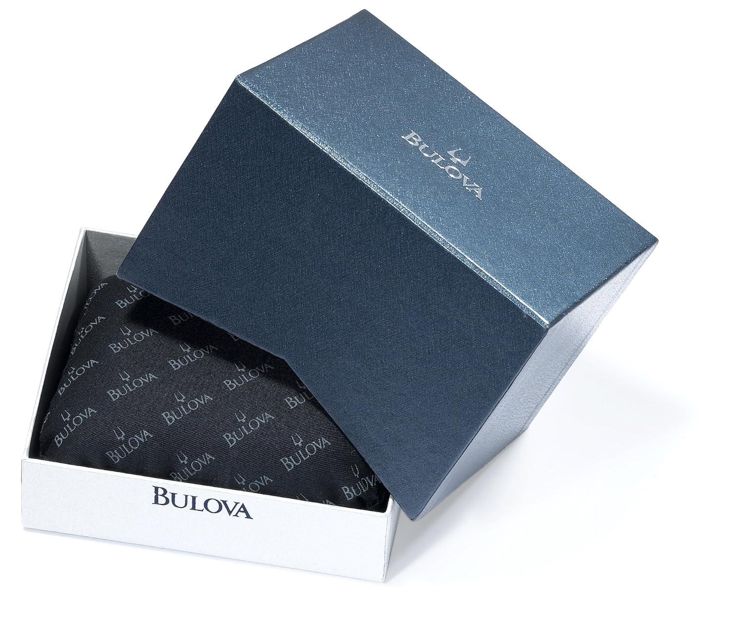 Bulova Clocks Forte II Brushed Aluminum Picture Frame Clock